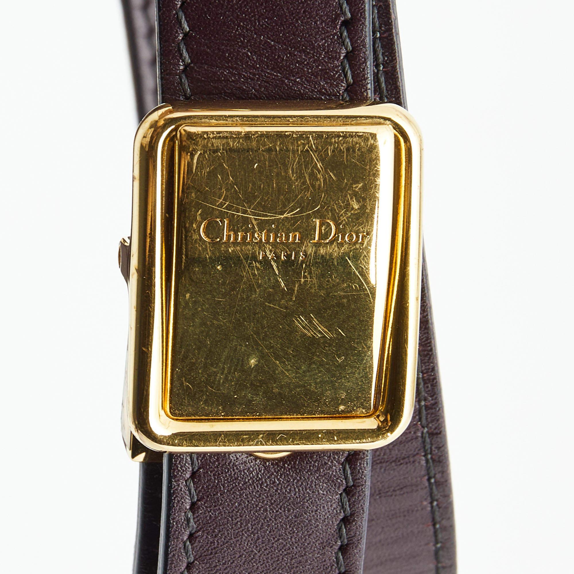 Dior Burgundy Oblique Canvas and Leather 30 Montaigne Shoulder Bag 8