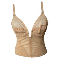 DIOR Bustier corset monogram New