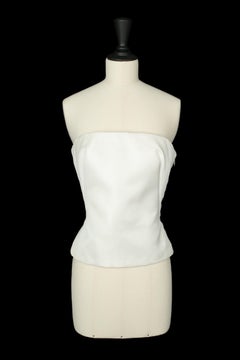 Top bustier Dior "Warhol dans les nuages" di Raf Simons, Autunno 2013