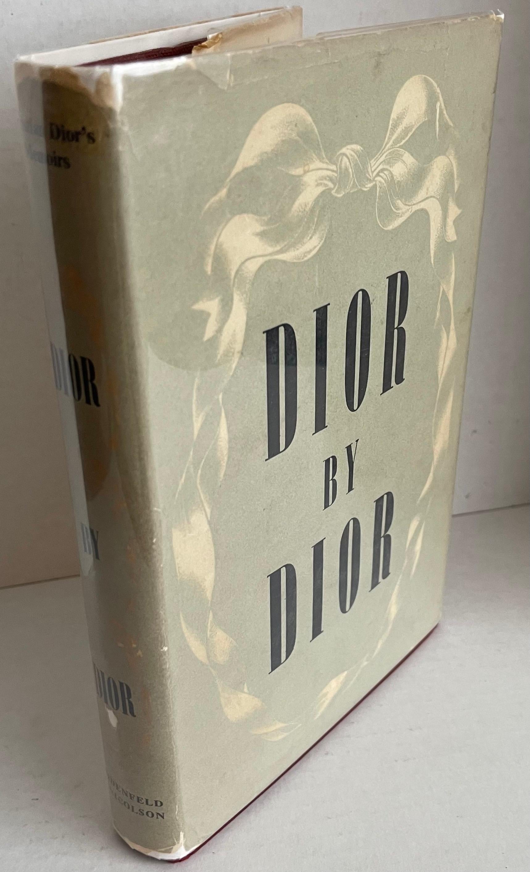 Neoclassical Dior by Dior the Autobiography of Christian Dior 1957 English Ed. For Sale