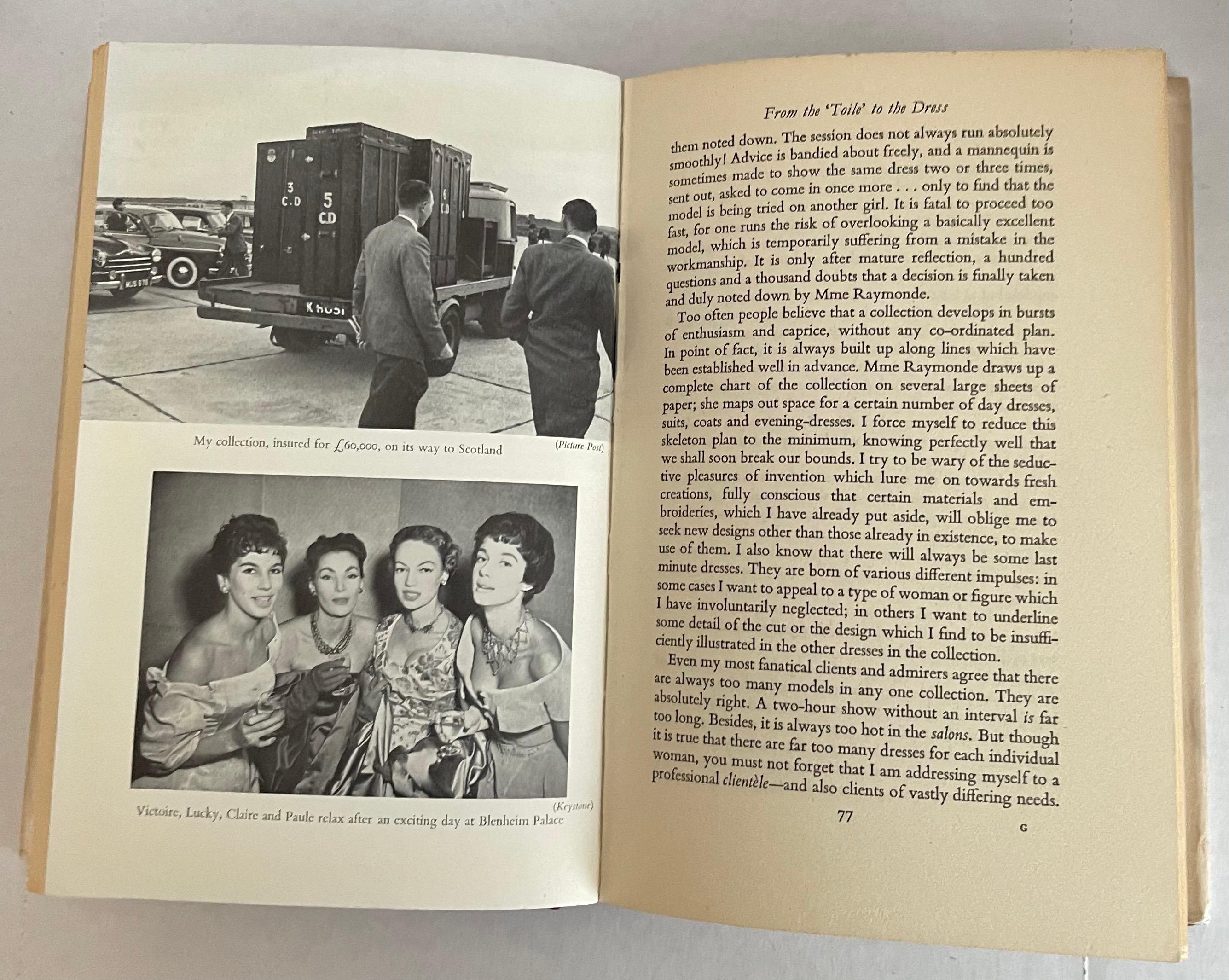 Dior by Dior the Autobiography of Christian Dior 1957 English Ed. For Sale 1