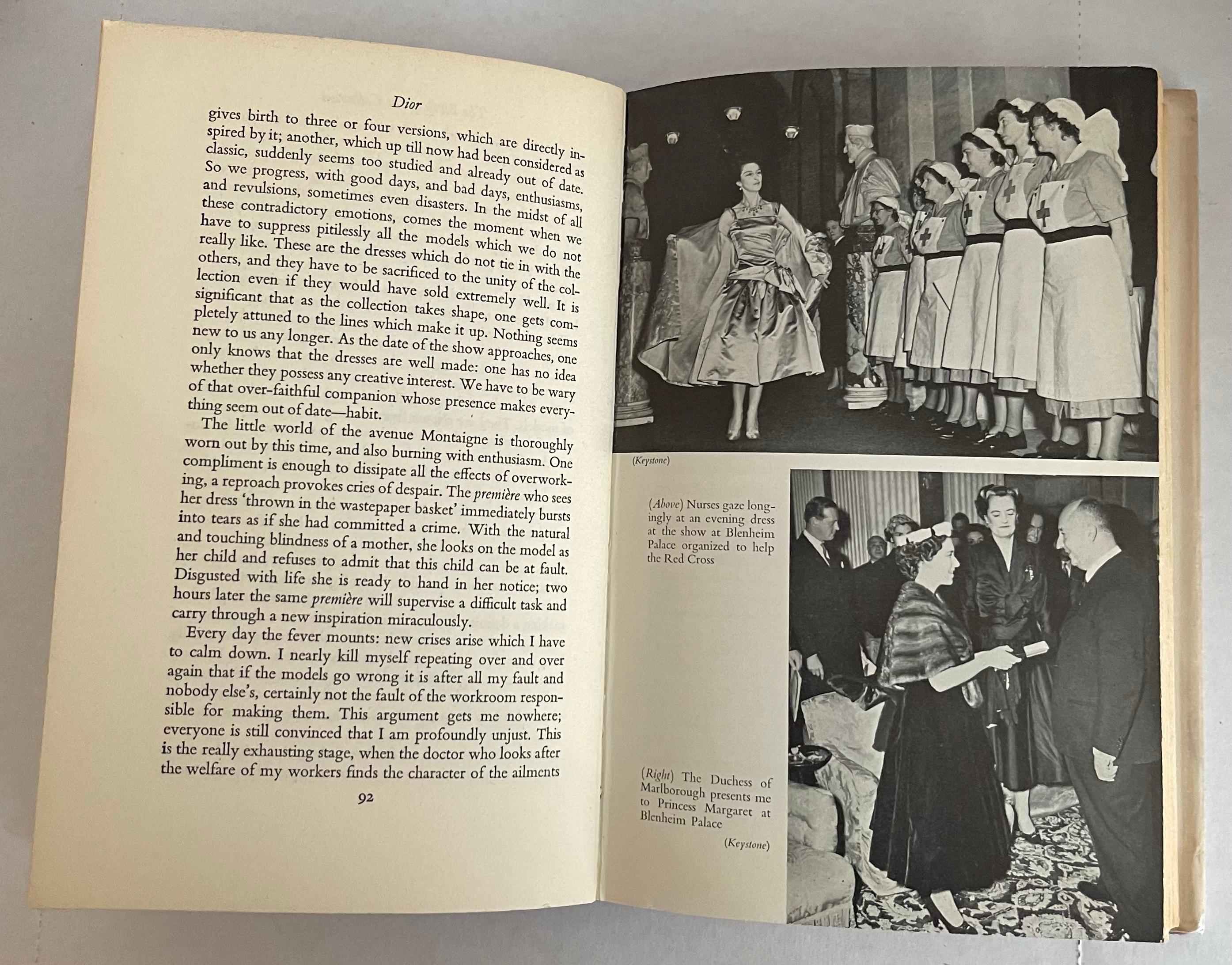 Dior by Dior the Autobiography of Christian Dior 1957 English Ed. For Sale 2