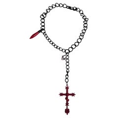 Dior by Galliano c2006 S/S demi couture necklace