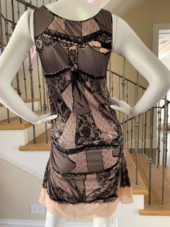 Dior by Galliano Spring 06 "Dior Nude" Collection Trompe l'oeil Slip Dress