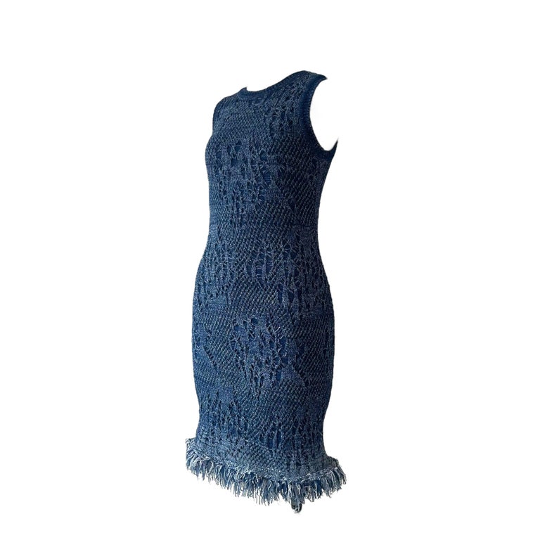 トップス Galliano 2000s gradation knit Galliano Era FW 2000 Cropped Knit – Justin Reed