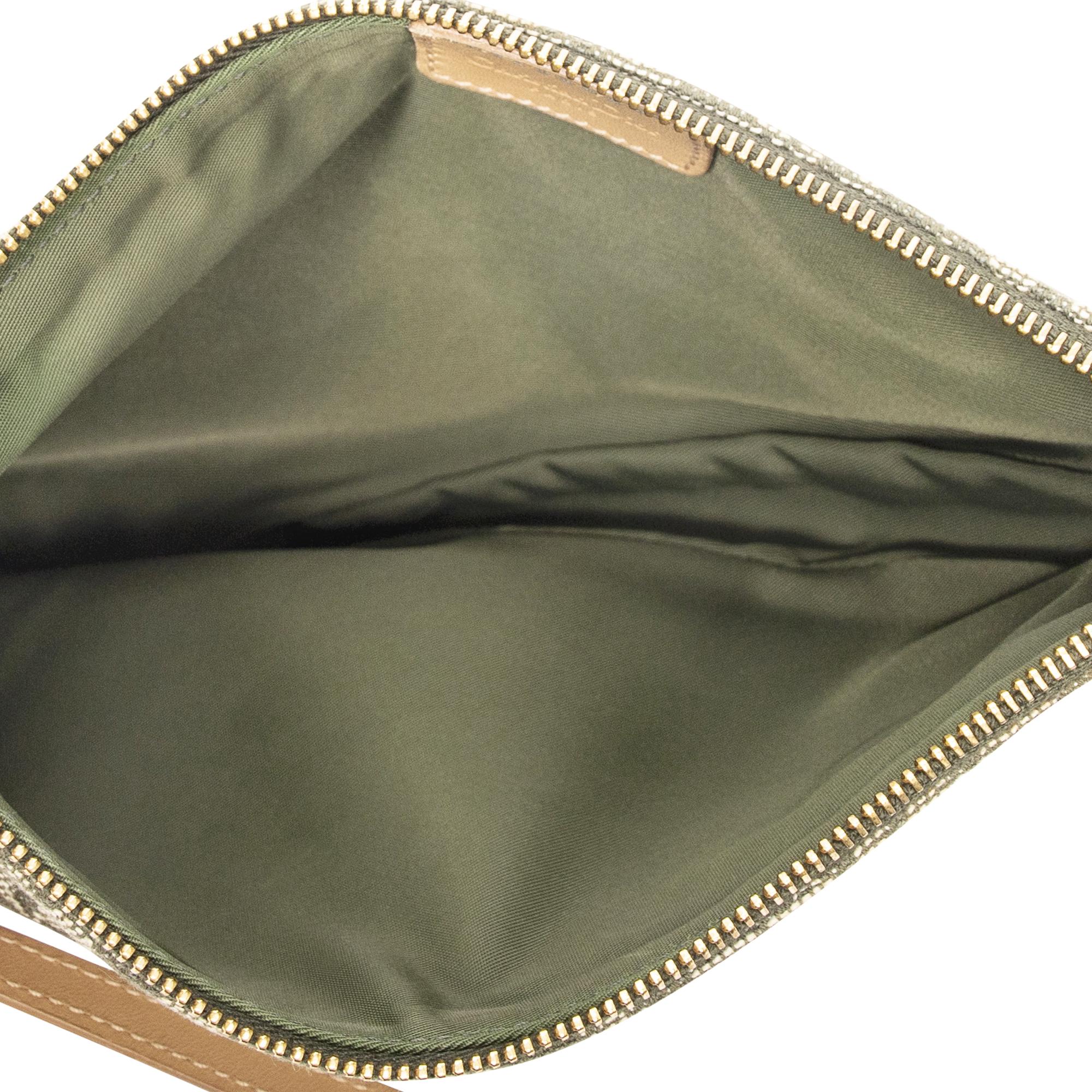 Dior by John Galliano 2001 Olive Green Saddle For Sale 1