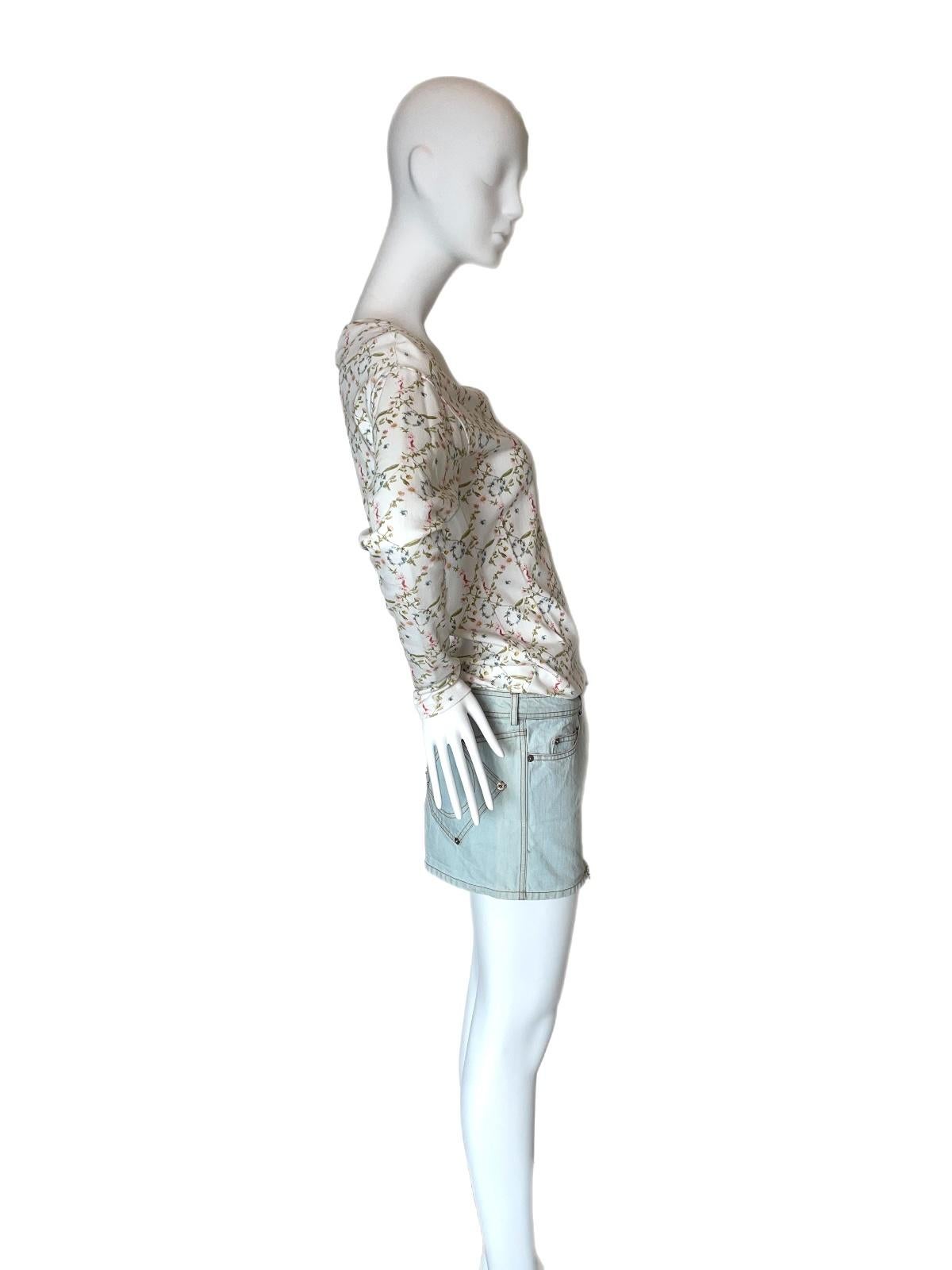 DIOR by JOHN GALLIANO 2005 runway vintage mini dress For Sale 5