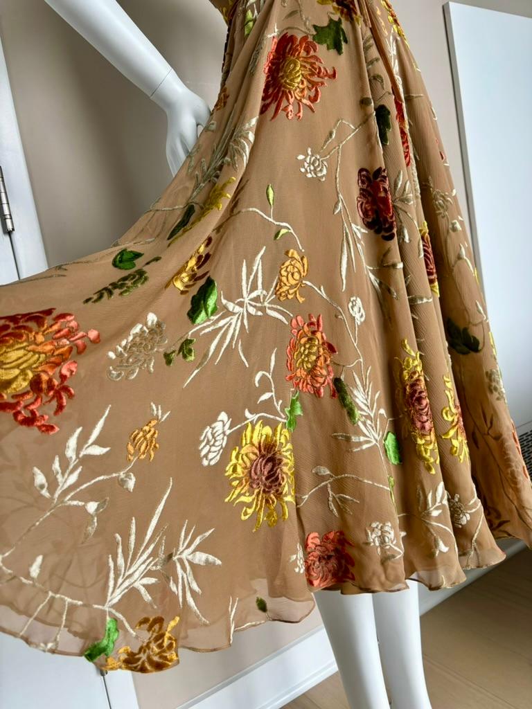 DIOR by JOHN GALLIANO 2006 Vintage Floral Babydoll Dress 2