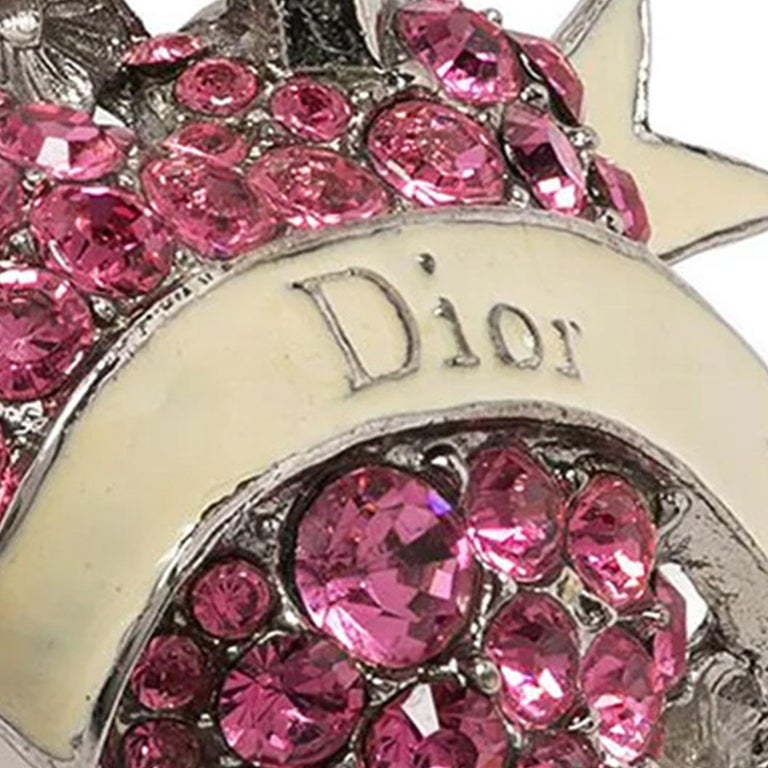 Dior by John Galliano Bleeding Heart Rhinestone-embellished Ring at 1stDibs