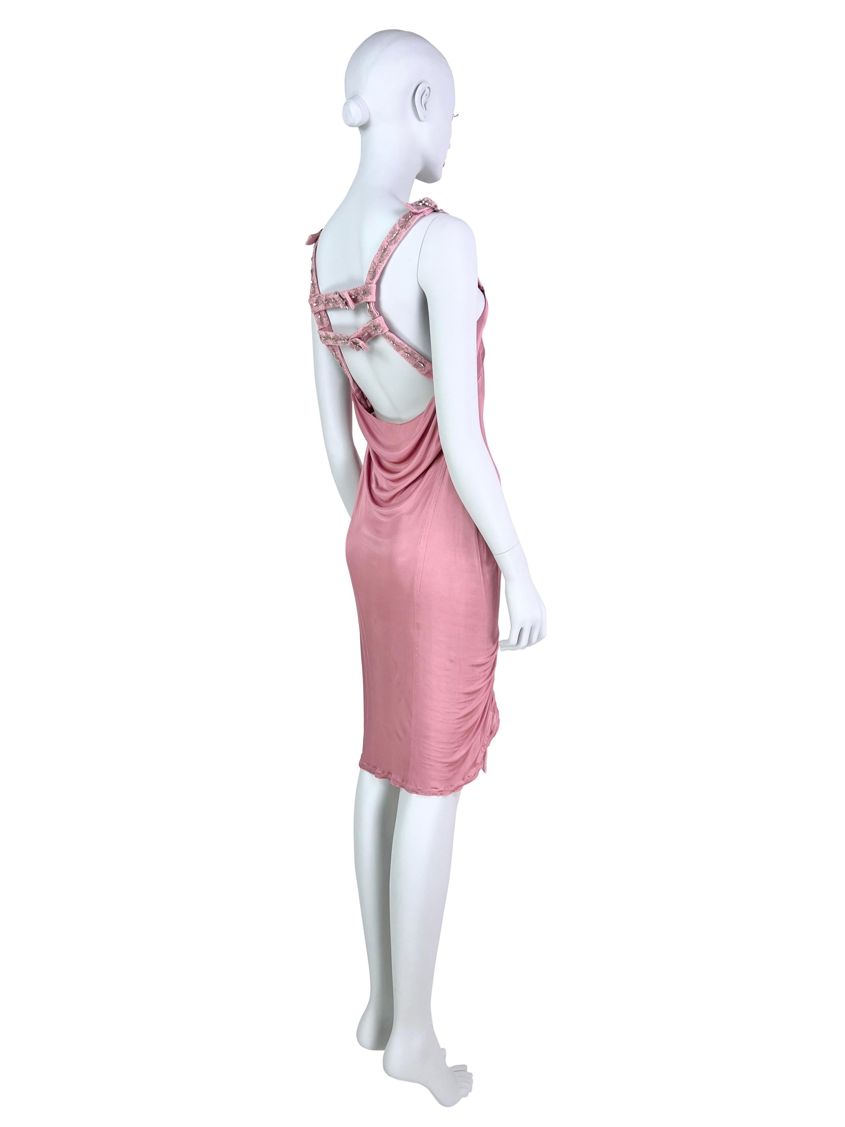 Galliano Era SS 2003 Silk Dress