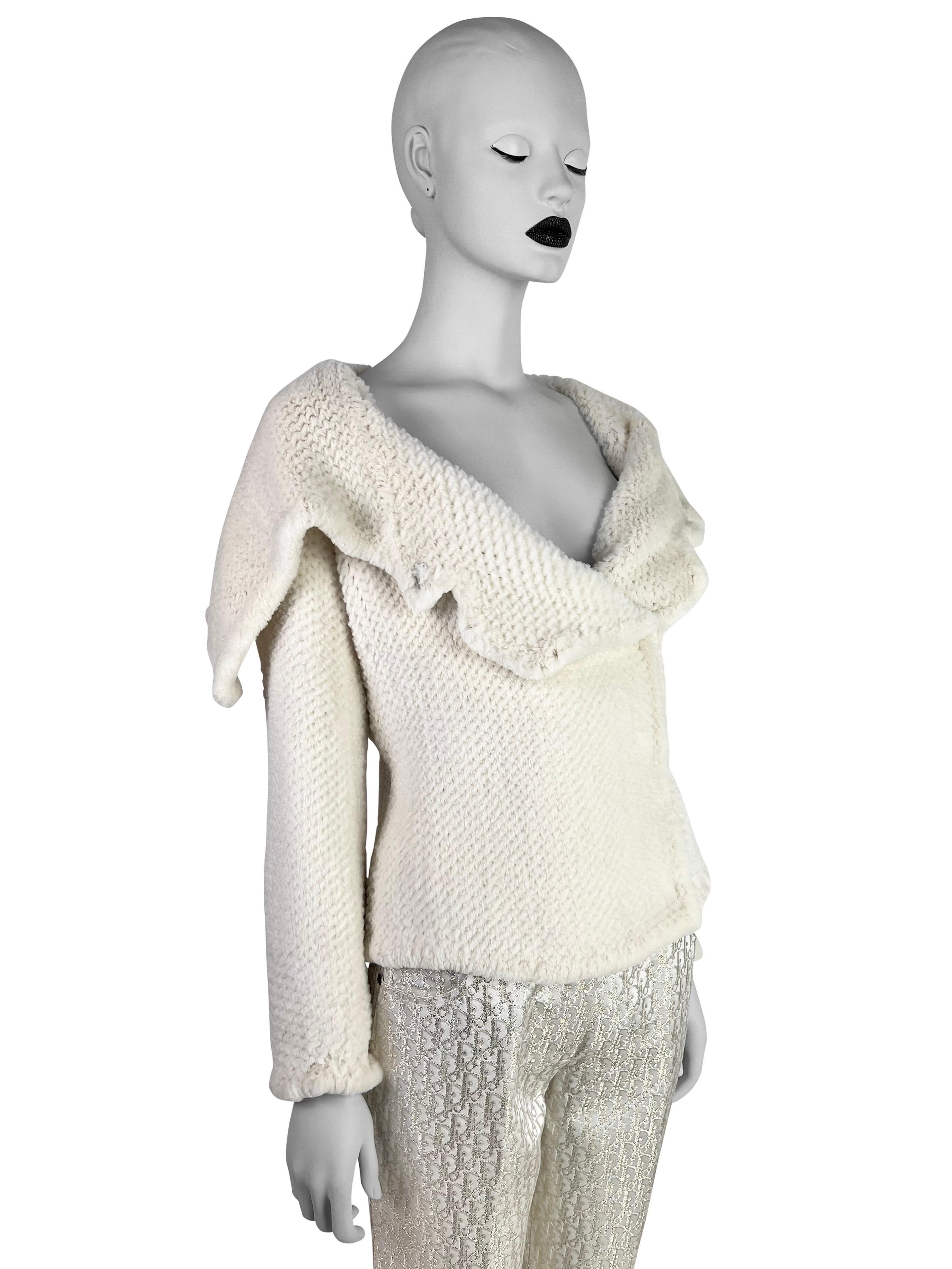 Women's Dior by John Galliano Fall 2005 Knitted Mink Fur Jacket