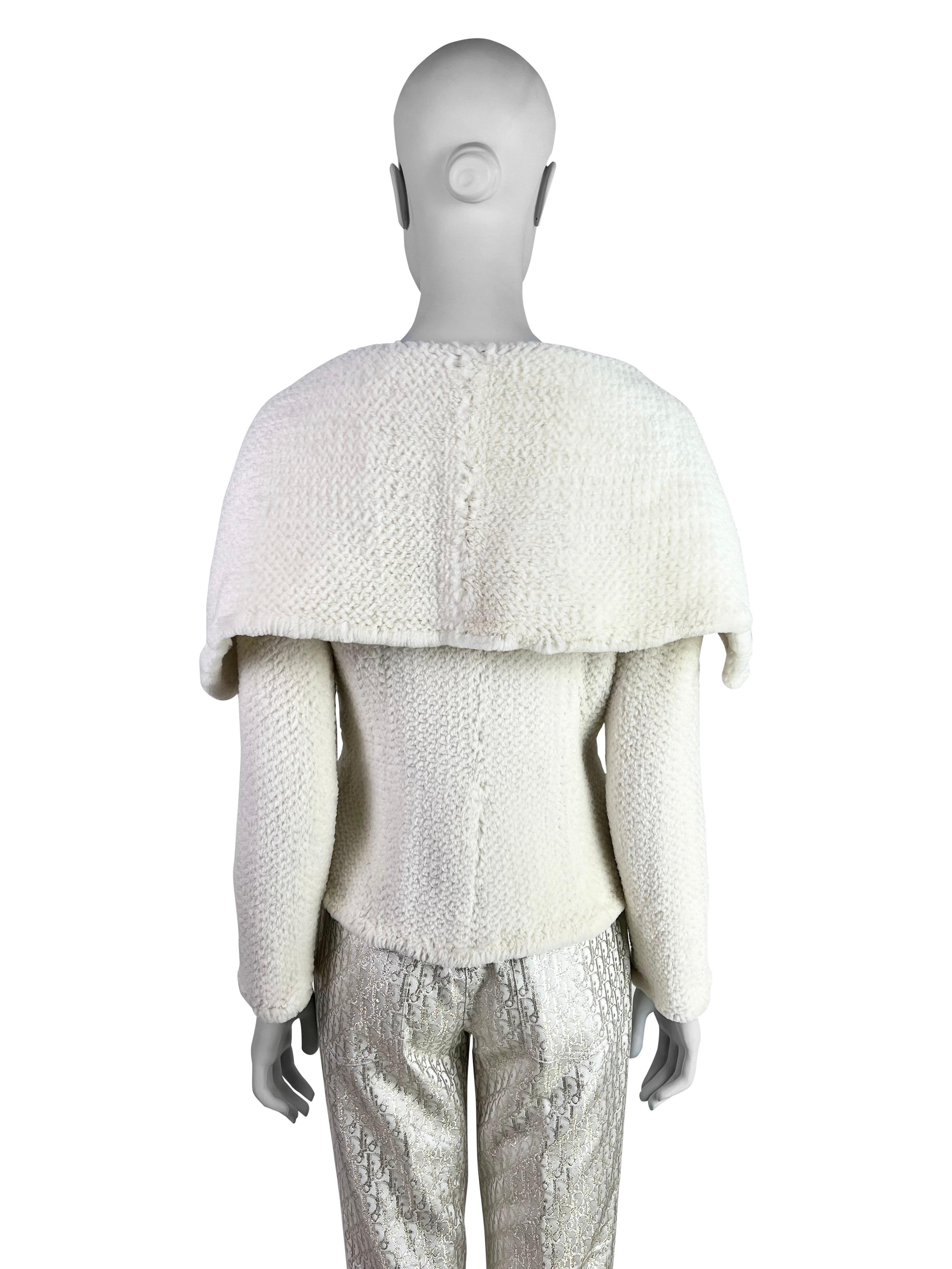 Dior by John Galliano Fall 2005 Knitted Mink Fur Jacket 4