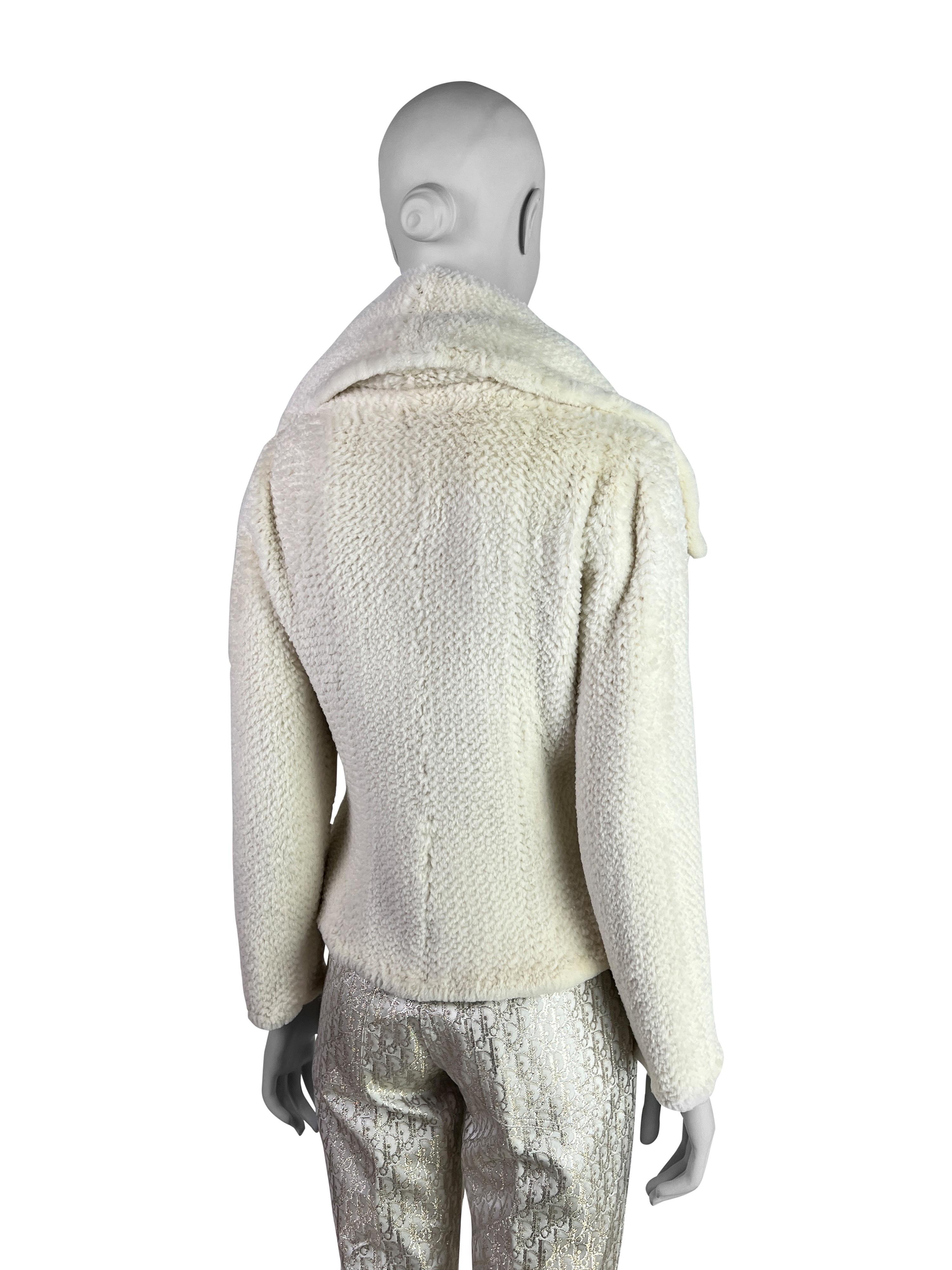 Dior by John Galliano Fall 2005 Knitted Mink Fur Jacket 5
