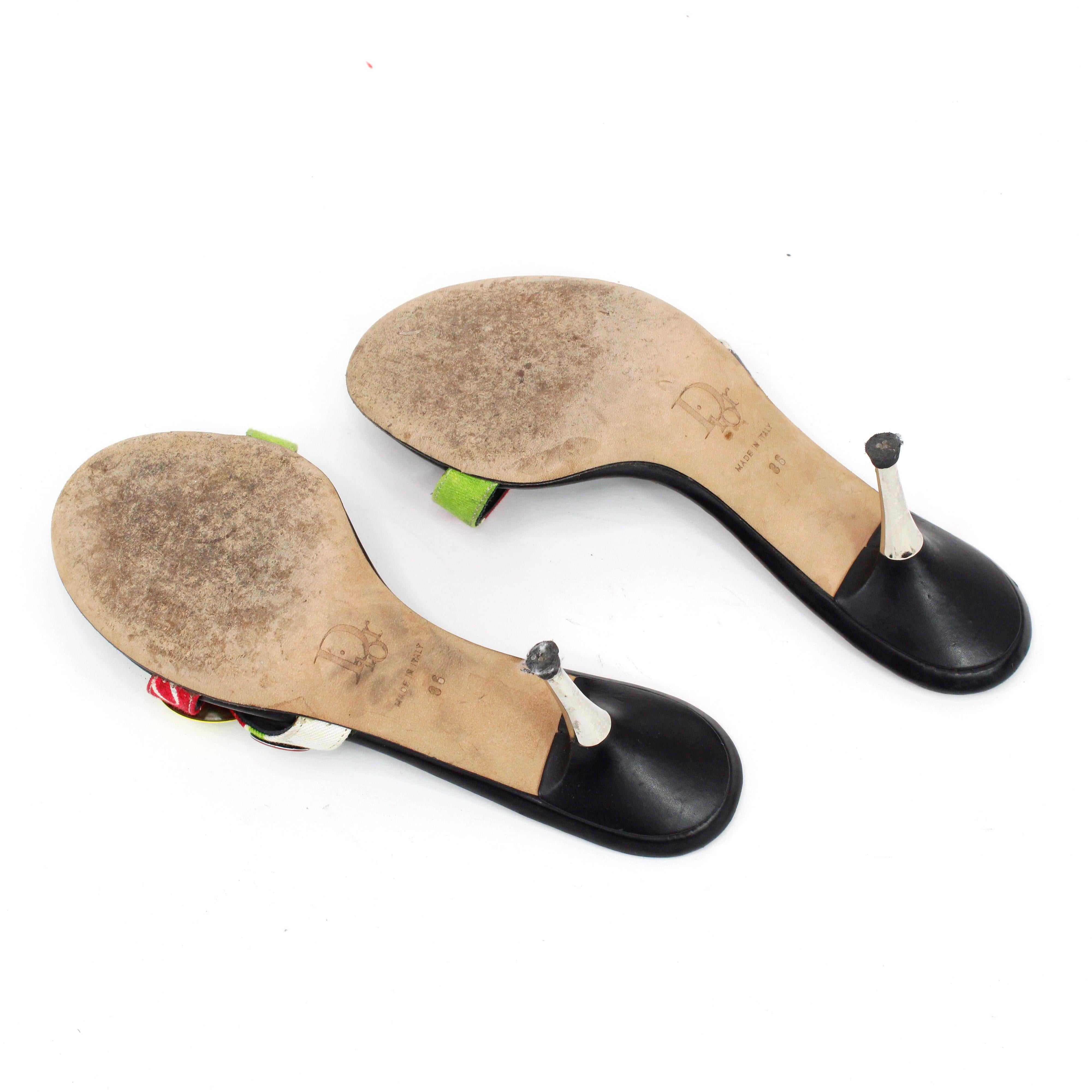 Women's Dior by John Galliano Fashion Victim shoes