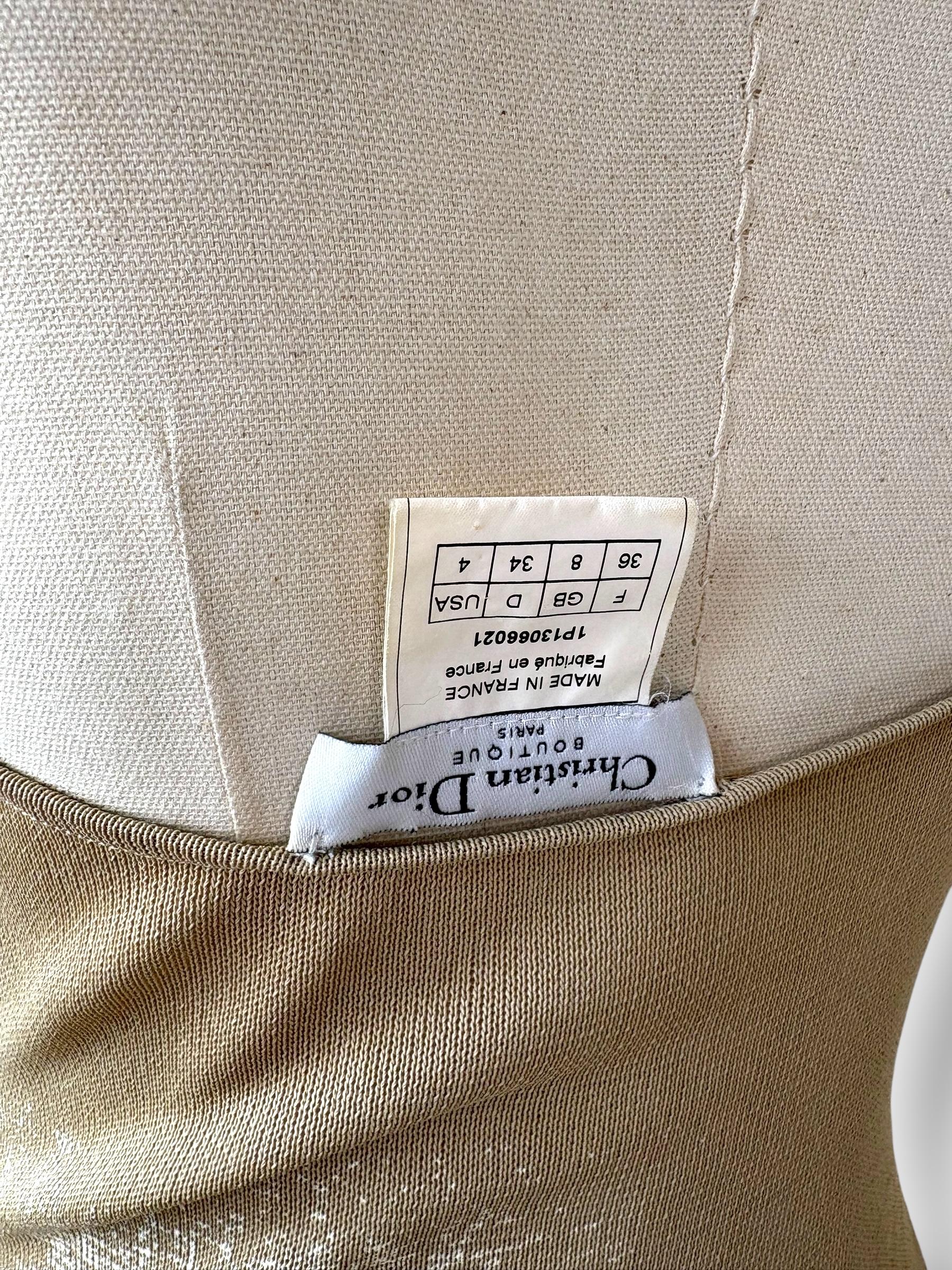 De las mujeres Vestido de capas de pintura Dior by John Galliano, Primavera/Verano 2001 en venta