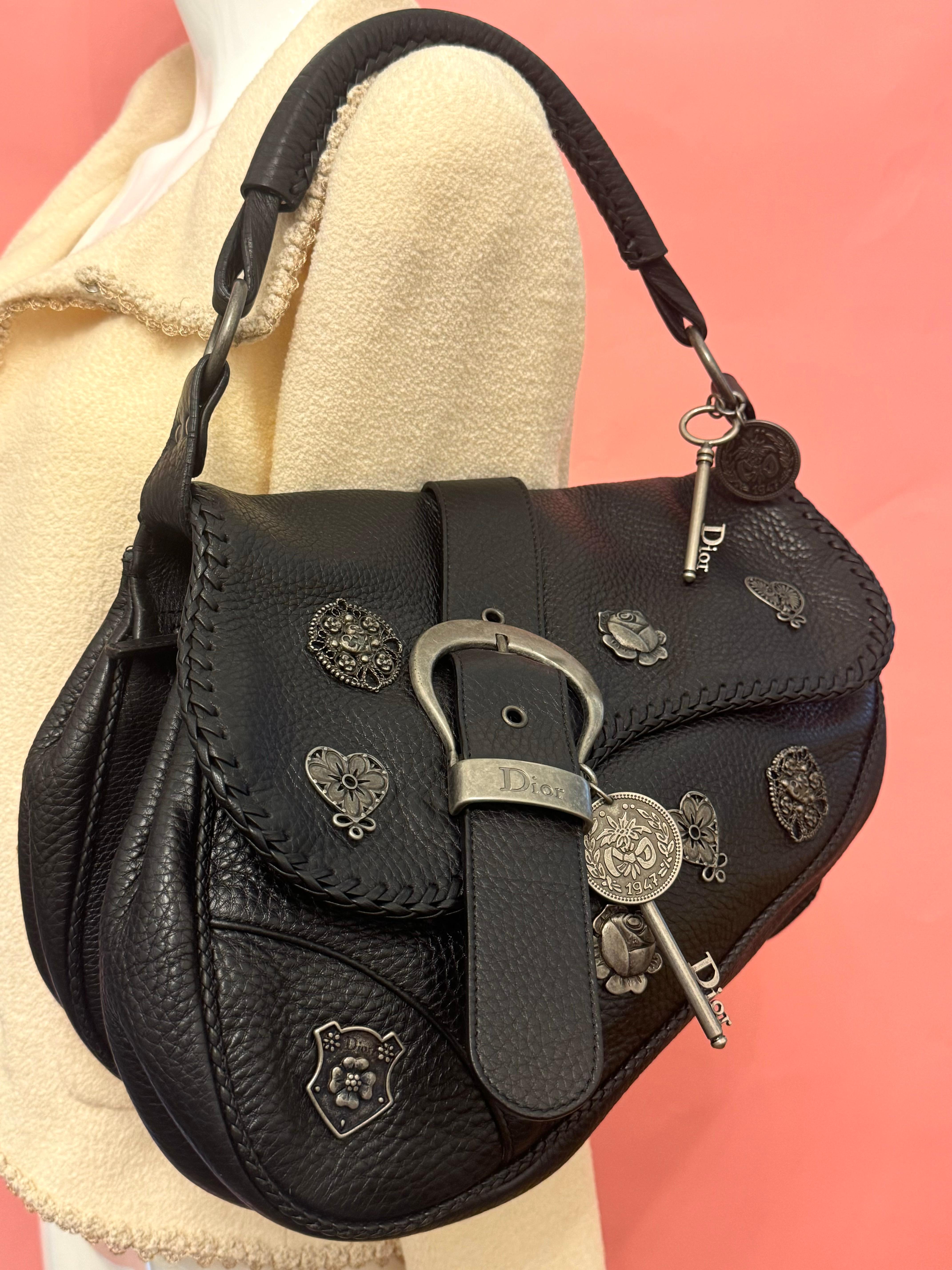 Dior by John Galliano LIMITED EDITION Kollektion 2006 Gaucho Tasche im Angebot 5