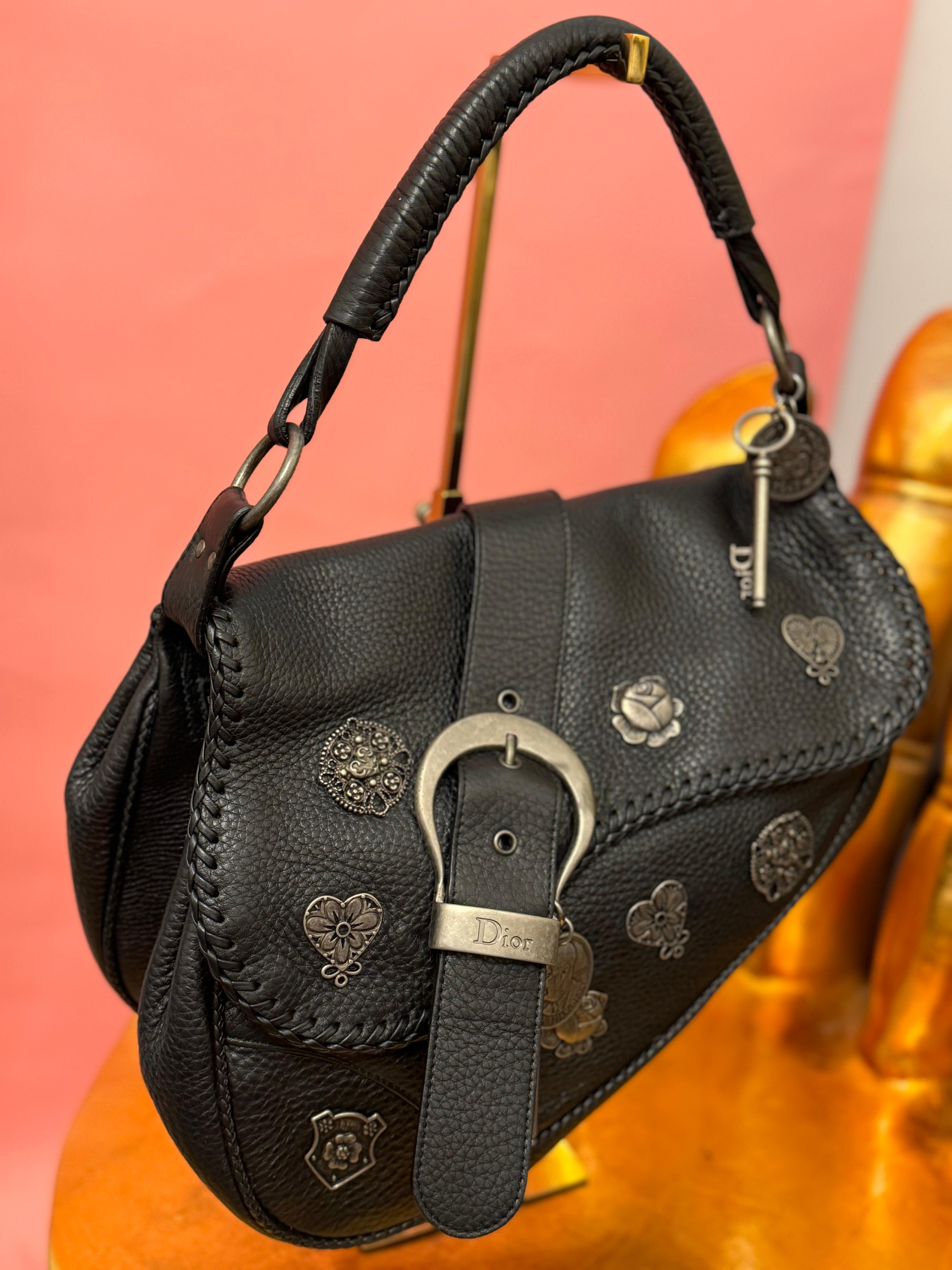 Dior by John Galliano LIMITED EDITION Kollektion 2006 Gaucho Tasche im Angebot 9