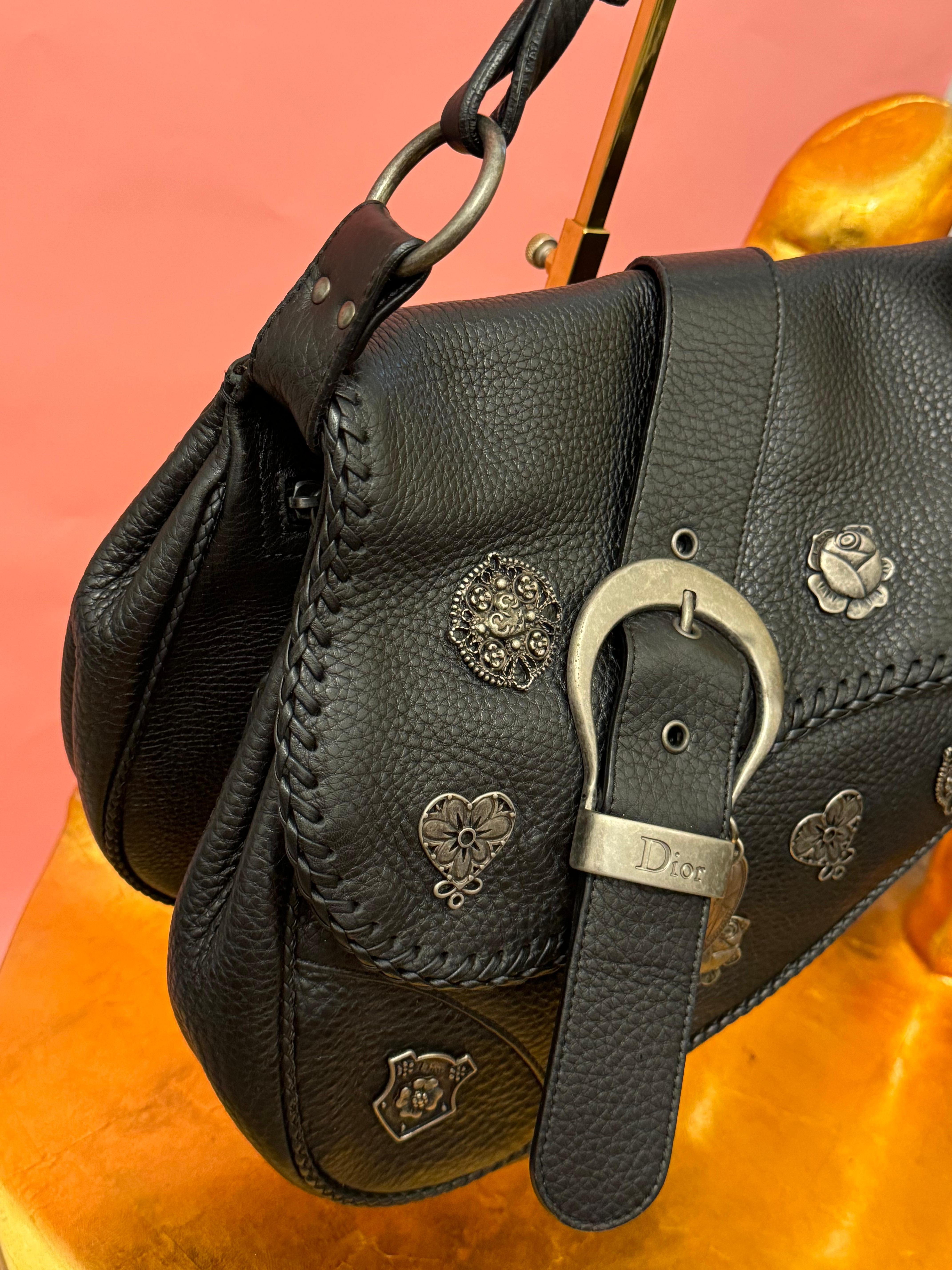 Dior by John Galliano LIMITED EDITION Kollektion 2006 Gaucho Tasche im Angebot 10