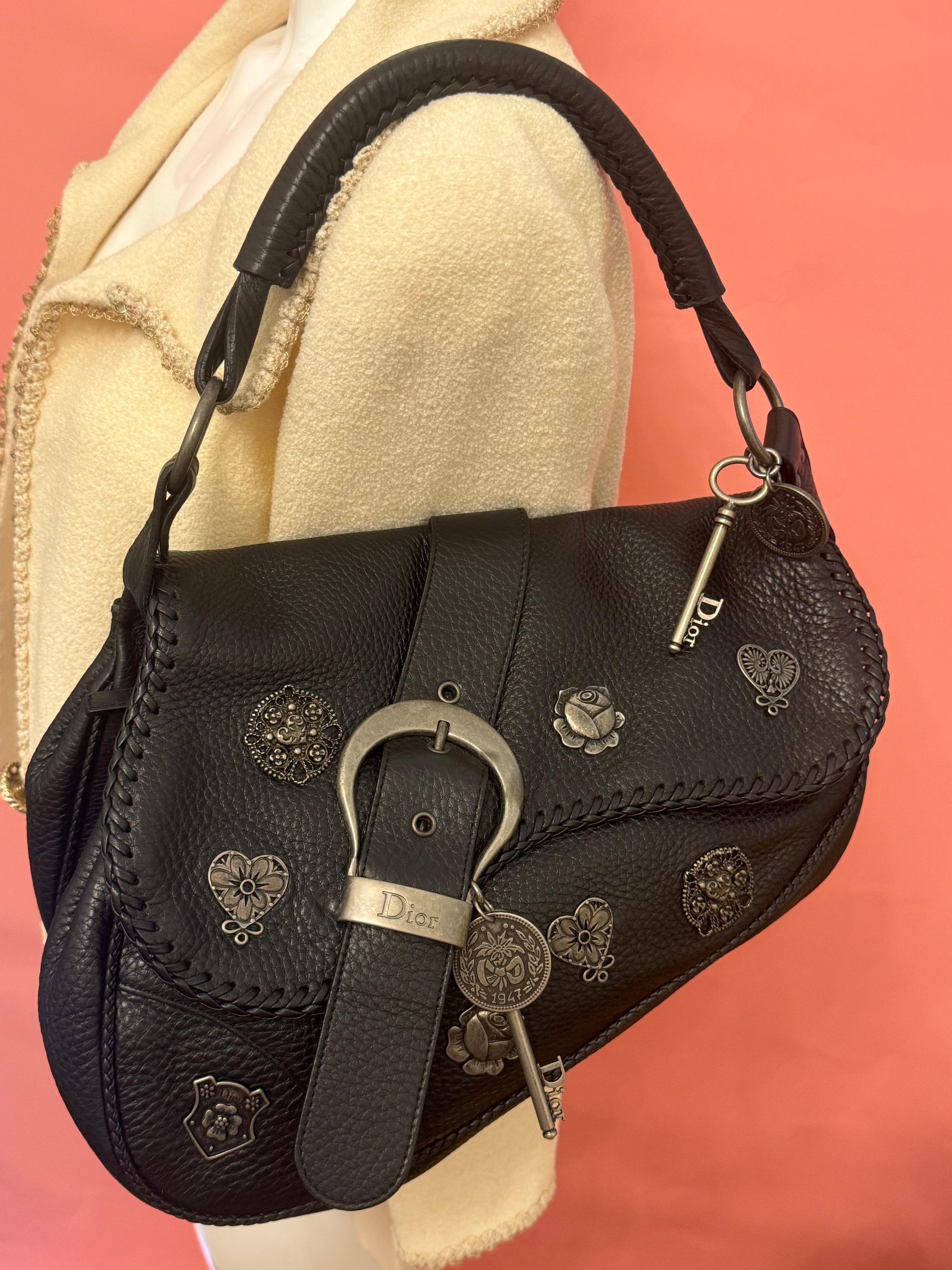 Dior by John Galliano LIMITED EDITION Kollektion 2006 Gaucho Tasche im Angebot 15