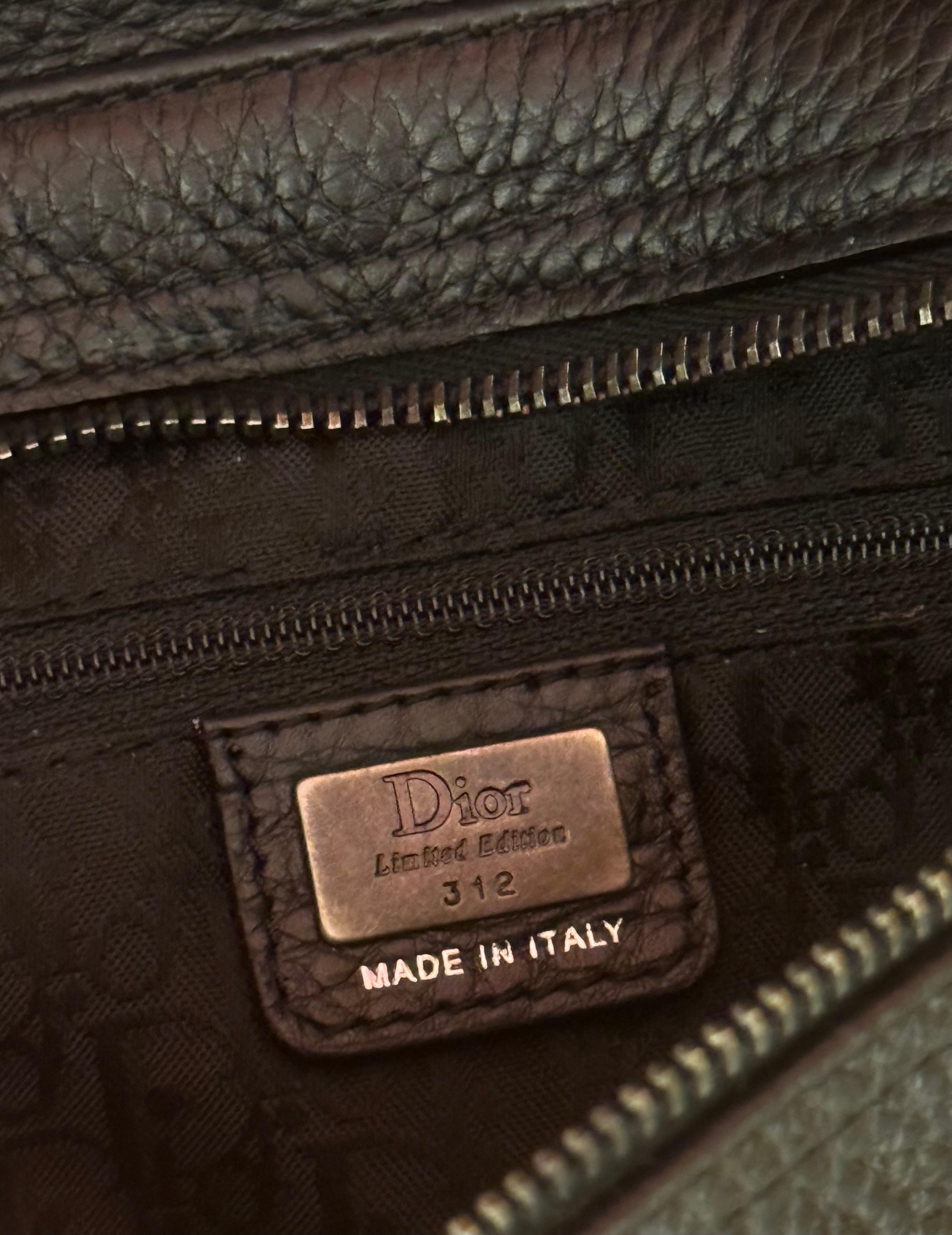 Dior by John Galliano LIMITED EDITION Kollektion 2006 Gaucho Tasche im Angebot 3