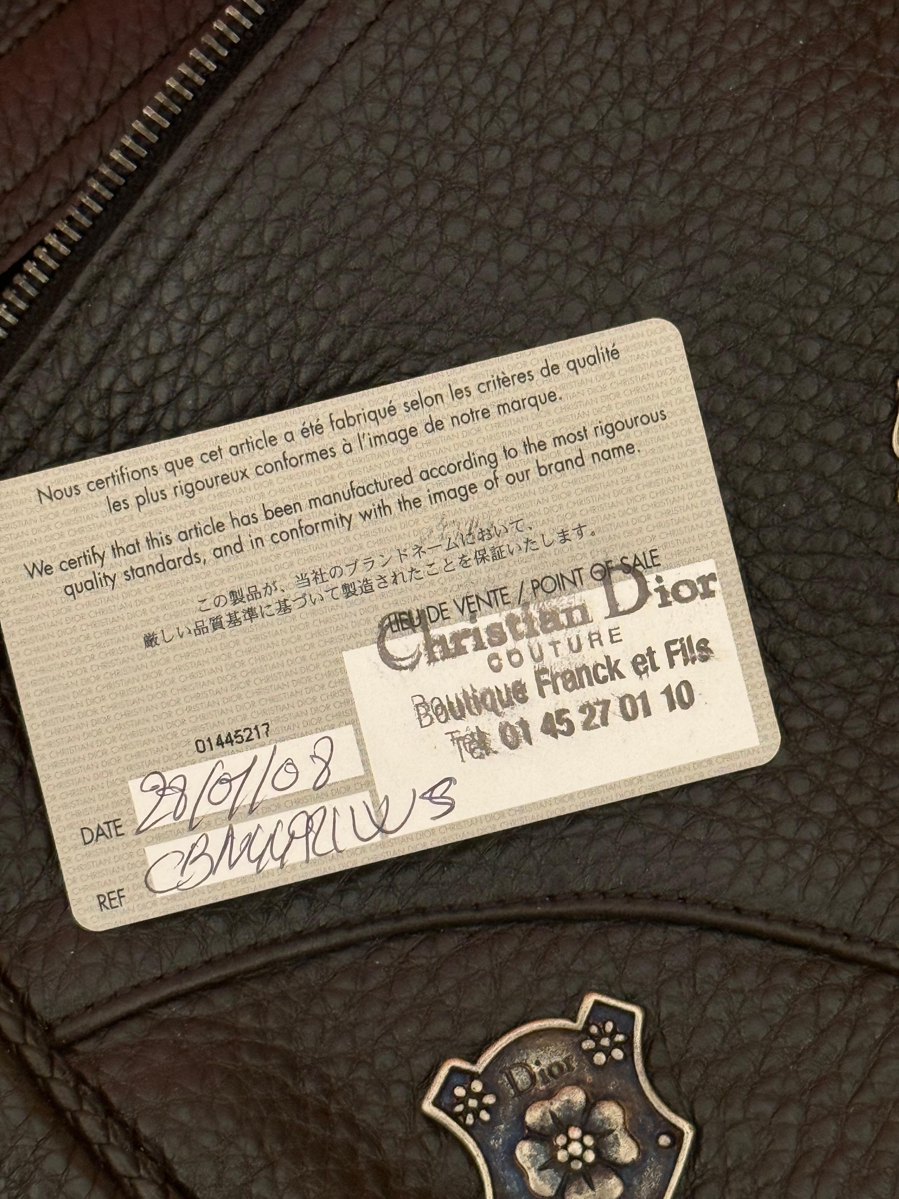 Dior by John Galliano LIMITED EDITION Kollektion 2006 Gaucho Tasche im Angebot 4