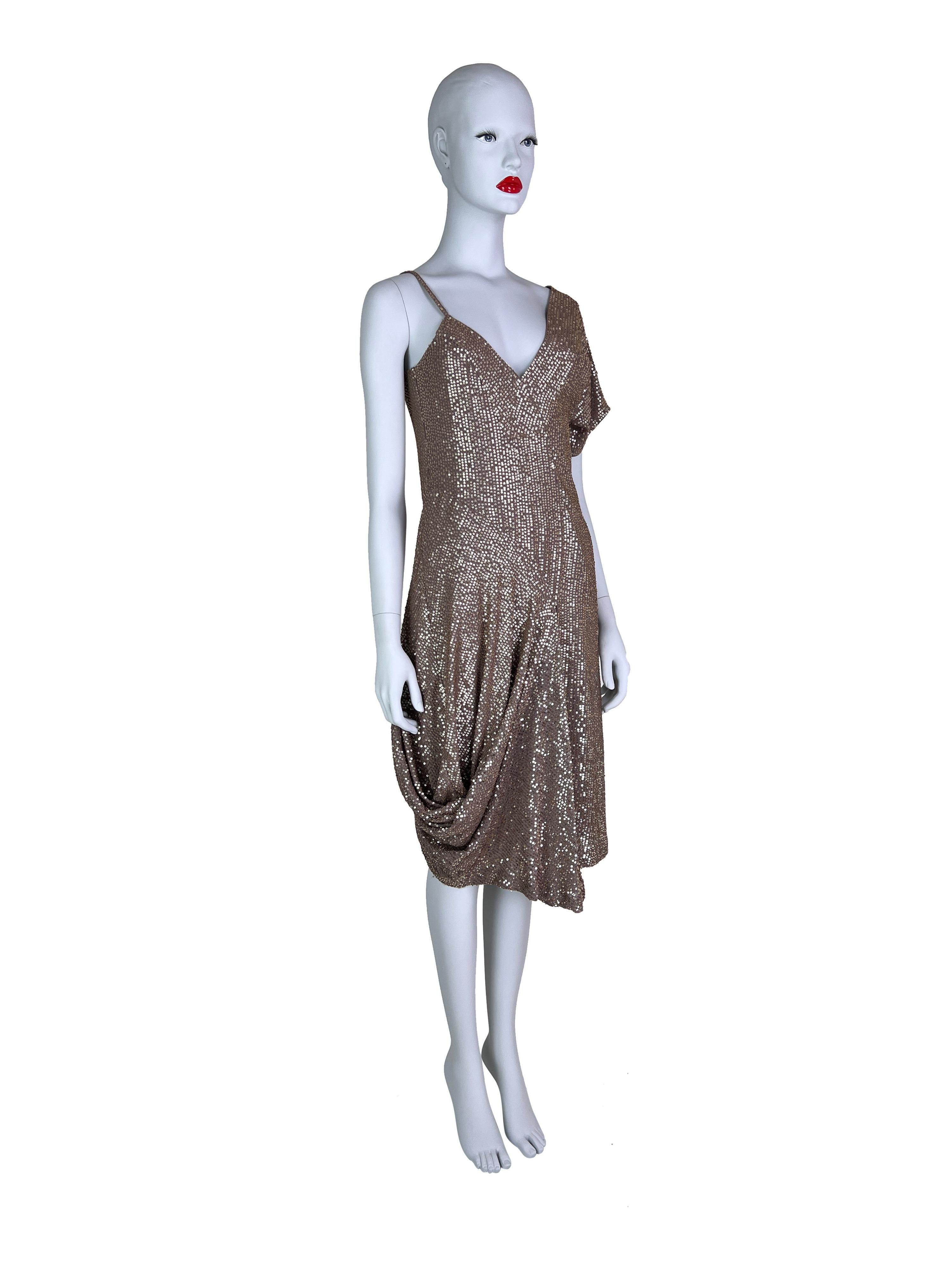 Dior by John Galliano Resort 2007 Sequin Dress In Excellent Condition For Sale In Prague, CZ