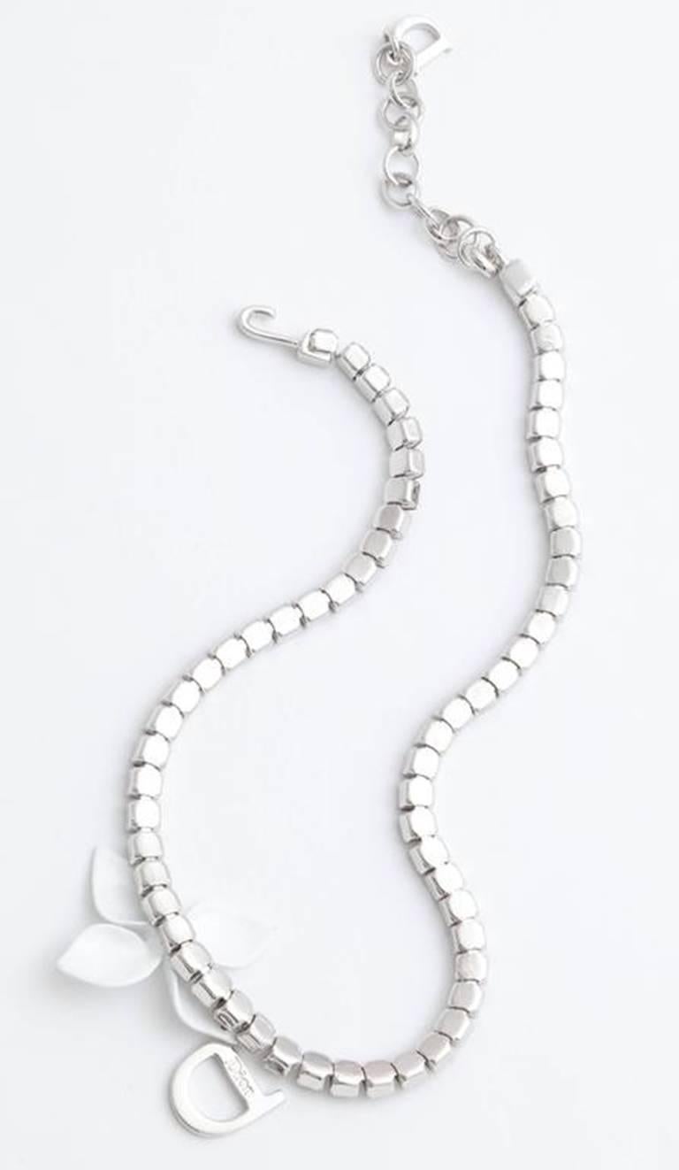 Women's Dior by John Galliano Rhinestone Choker Necklace  For Sale