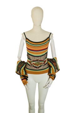 Dior by John Galliano S/S 2002 Beaded Cardigan Tanktop Set