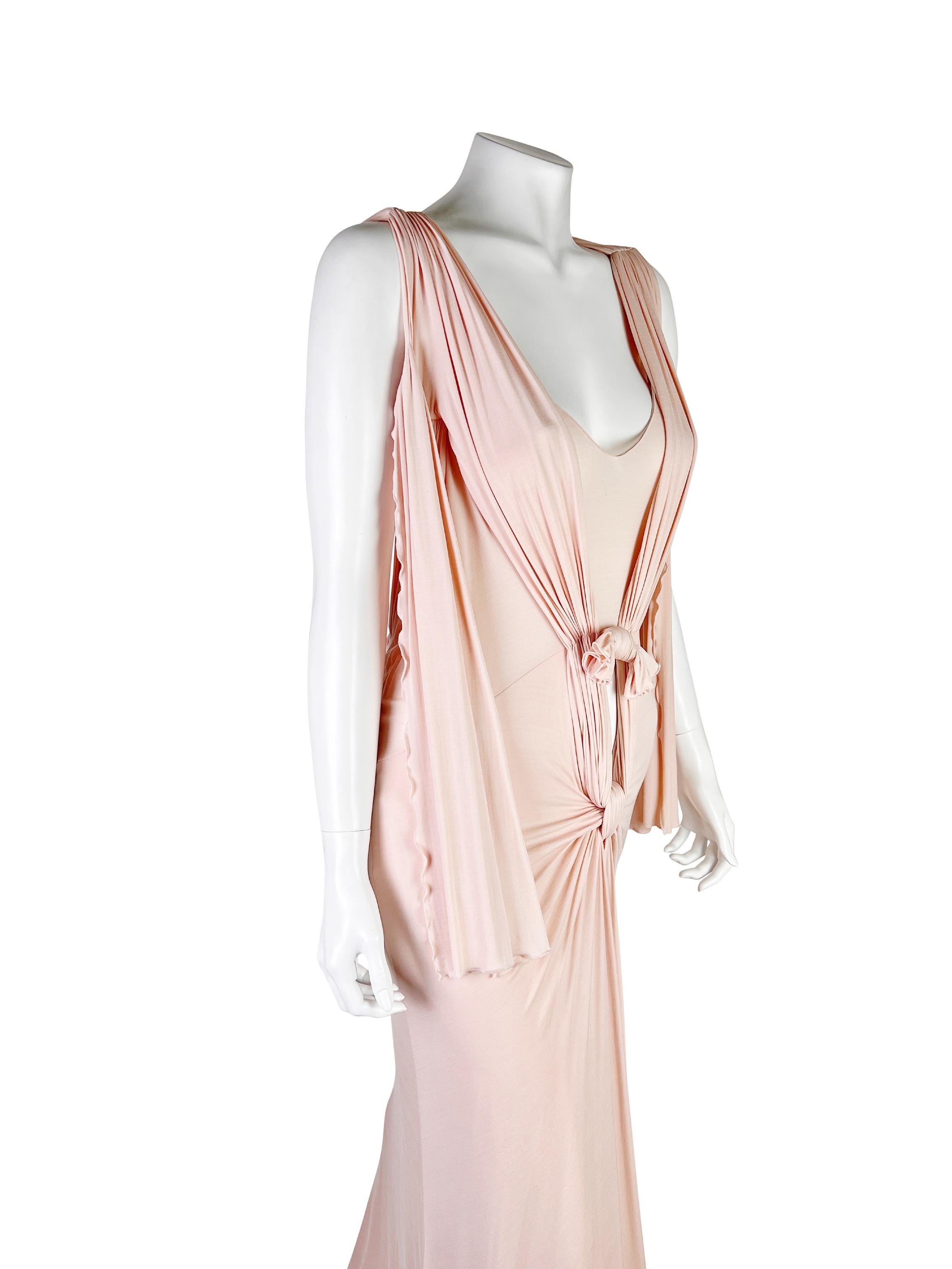 Dior by John Galliano Spring 2003 RTW Jersey Gown In Excellent Condition In Prague, CZ