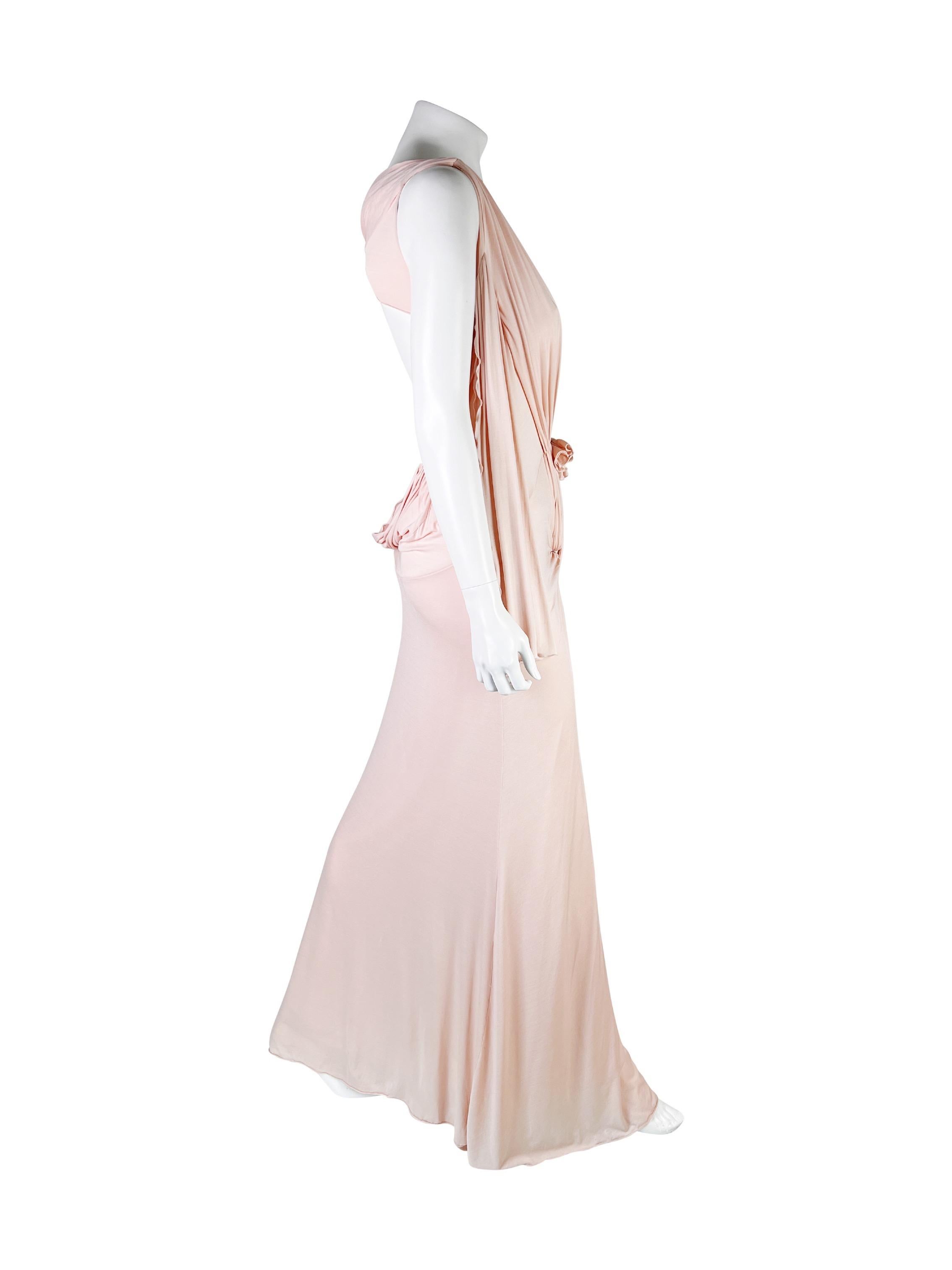 Women's Dior by John Galliano Spring 2003 RTW Jersey Gown