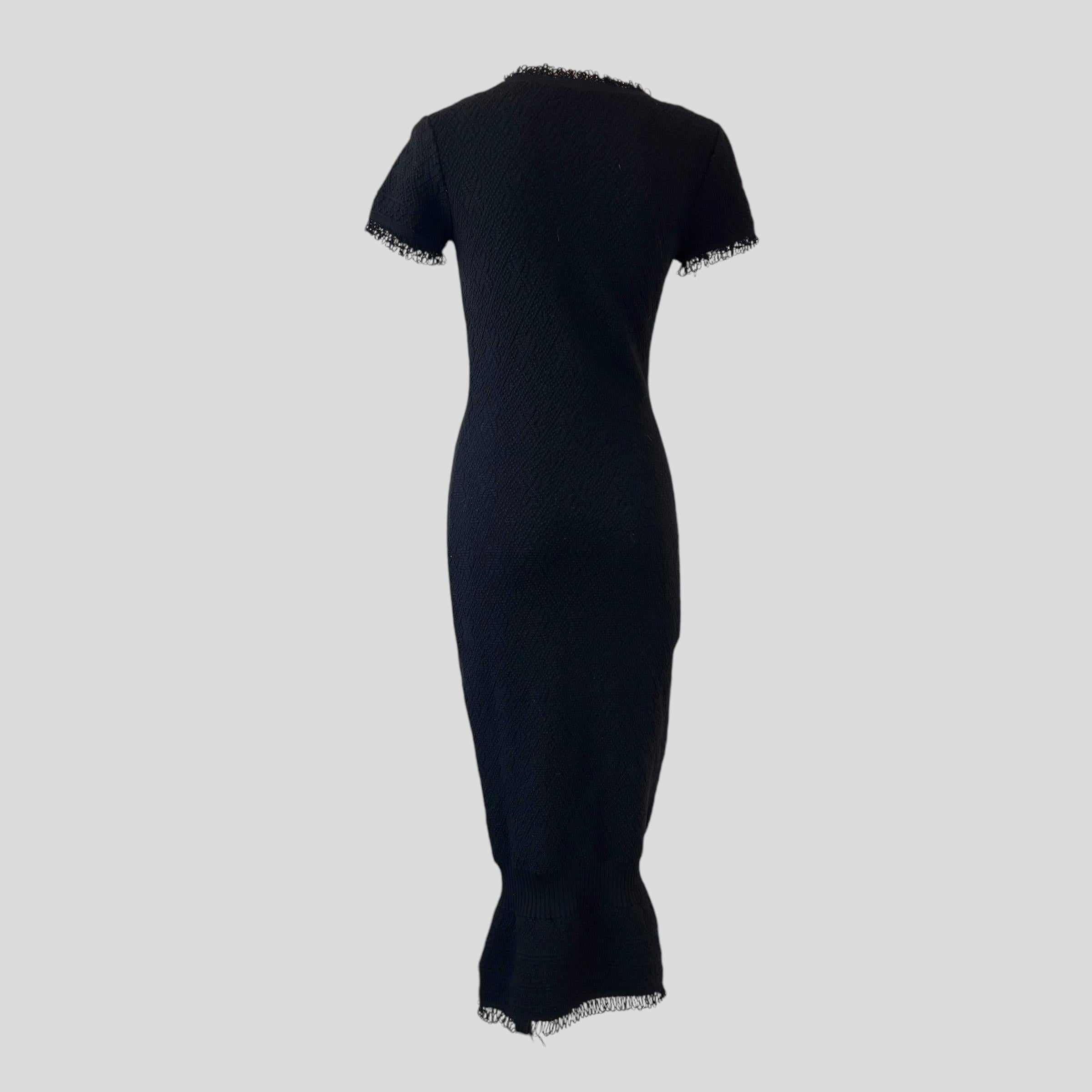 Dior by John Galliano Textured Knit Mermaid Dress, Fall/Winter 1999 In Good Condition For Sale In CAPELLE AAN DEN IJSSEL, ZH