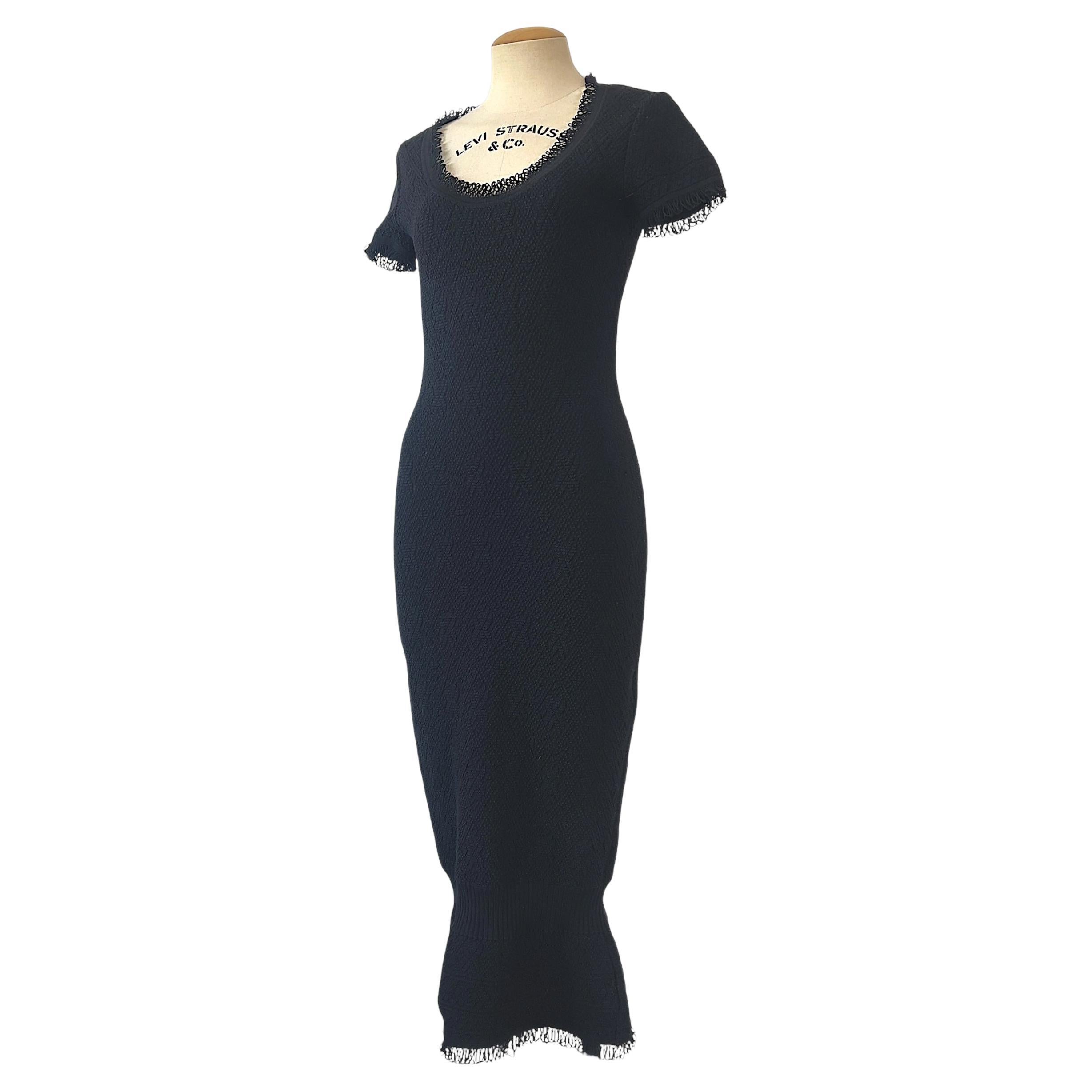Dior by John Galliano Textured Knit Mermaid Dress, Fall/Winter 1999 For Sale