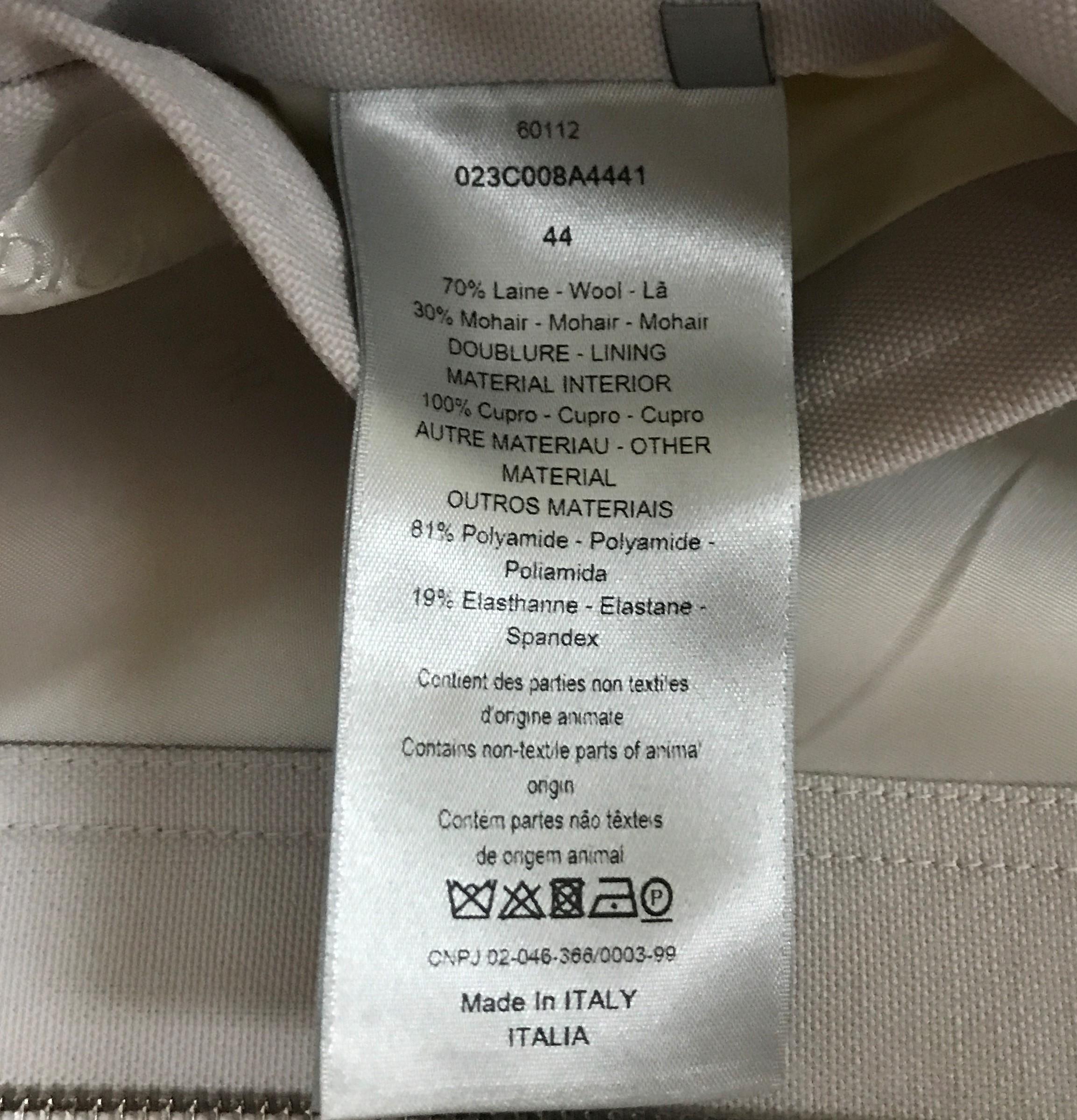 Dior by Kim Jones x Daniel Arsham Fragile Boiler Suit, Spring Summer 2020 For Sale 1