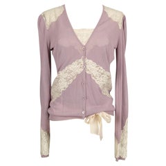 Dior Cardigan and Top in Knit and Viscose Parma, Spring 2008