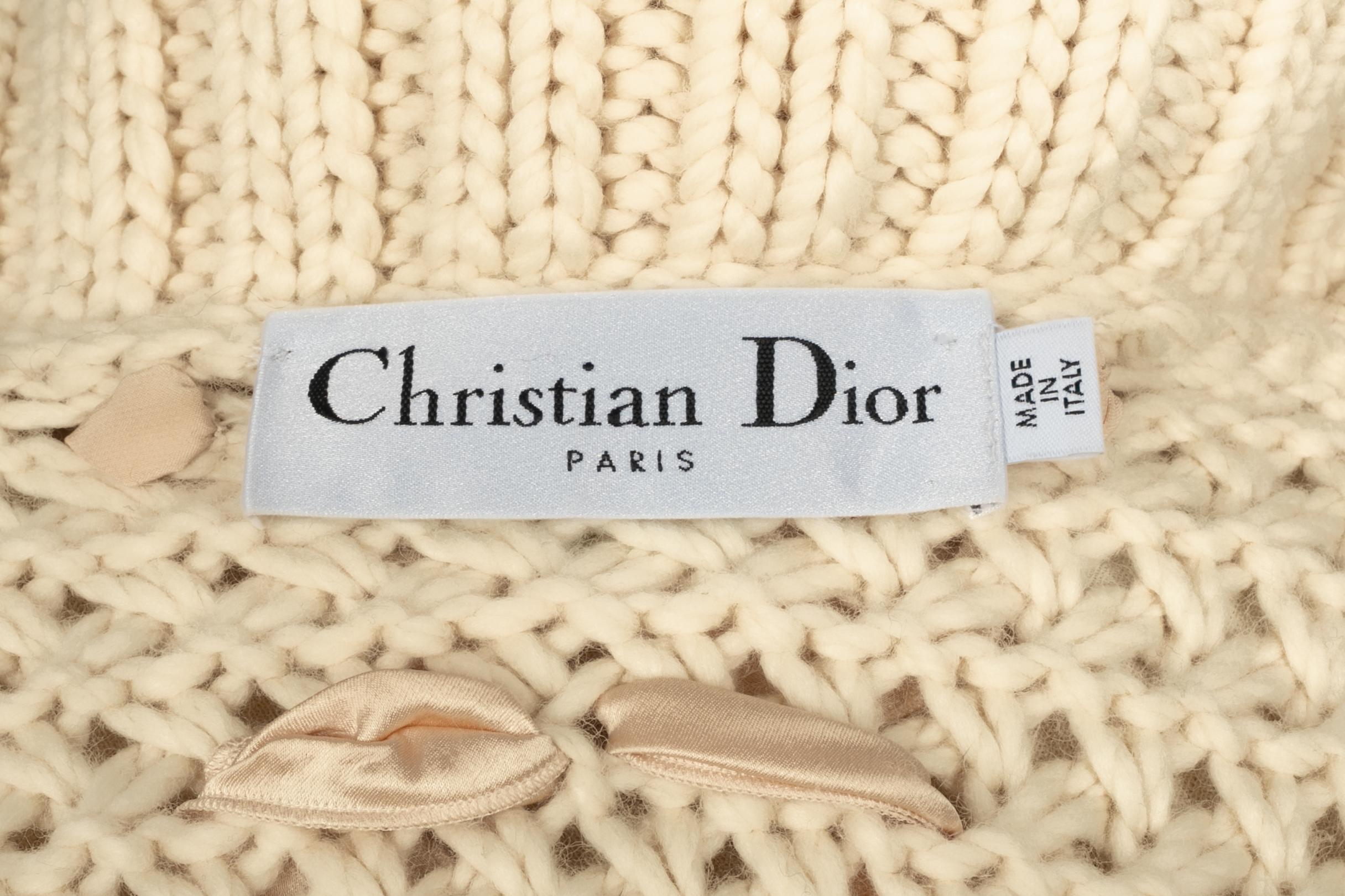 Cardigan Dior automne 2010 en vente 4