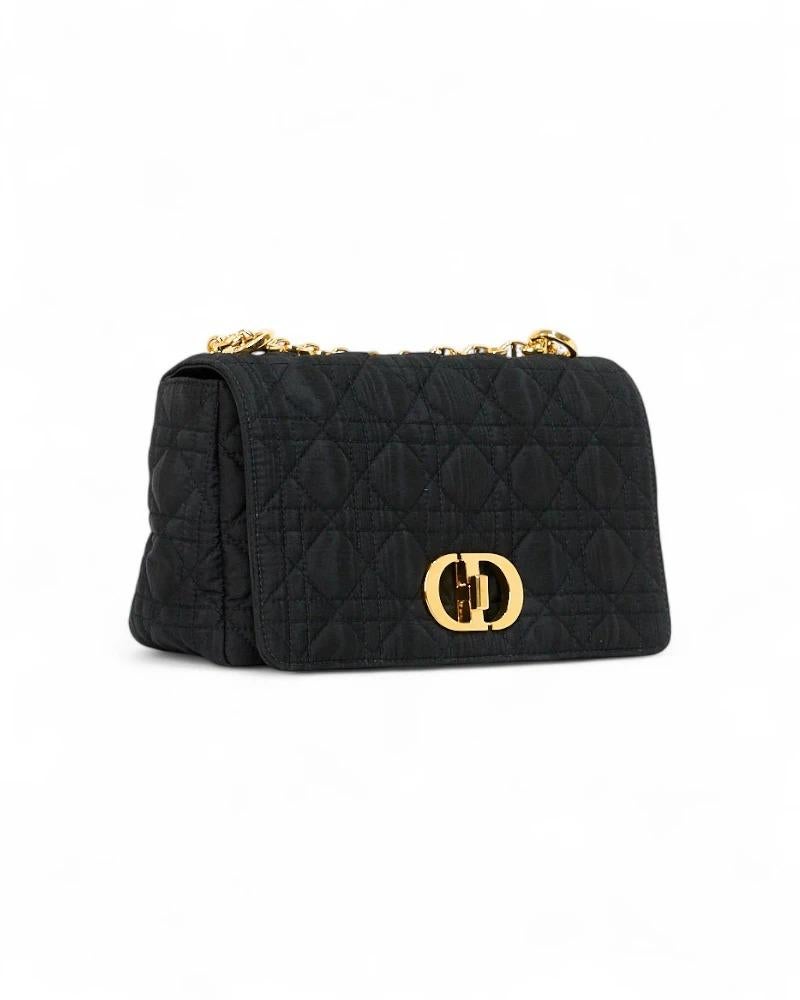 Dior Caro Small Soft Medium Fabric Black Neuf - En vente à Torre Del Greco, IT