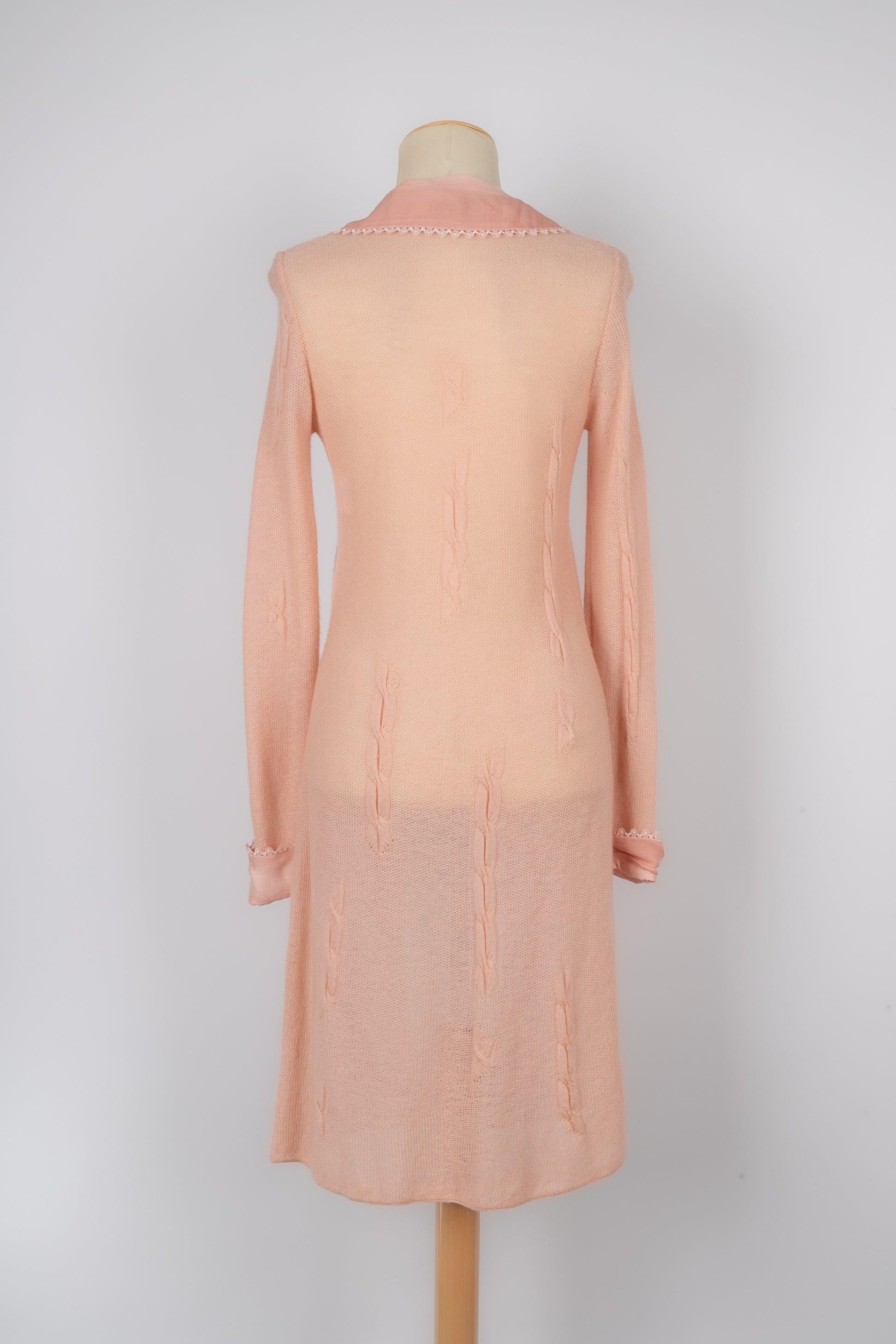 Dior Cashmere Long Cardigan In Excellent Condition For Sale In SAINT-OUEN-SUR-SEINE, FR