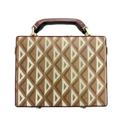 Dior CD Diamond Structured Box Bag – Toile de Dior, 1970s Inspiration