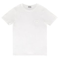 Dior 'CD Icon' T-Shirt aus Baumwolle mit Stickerei
