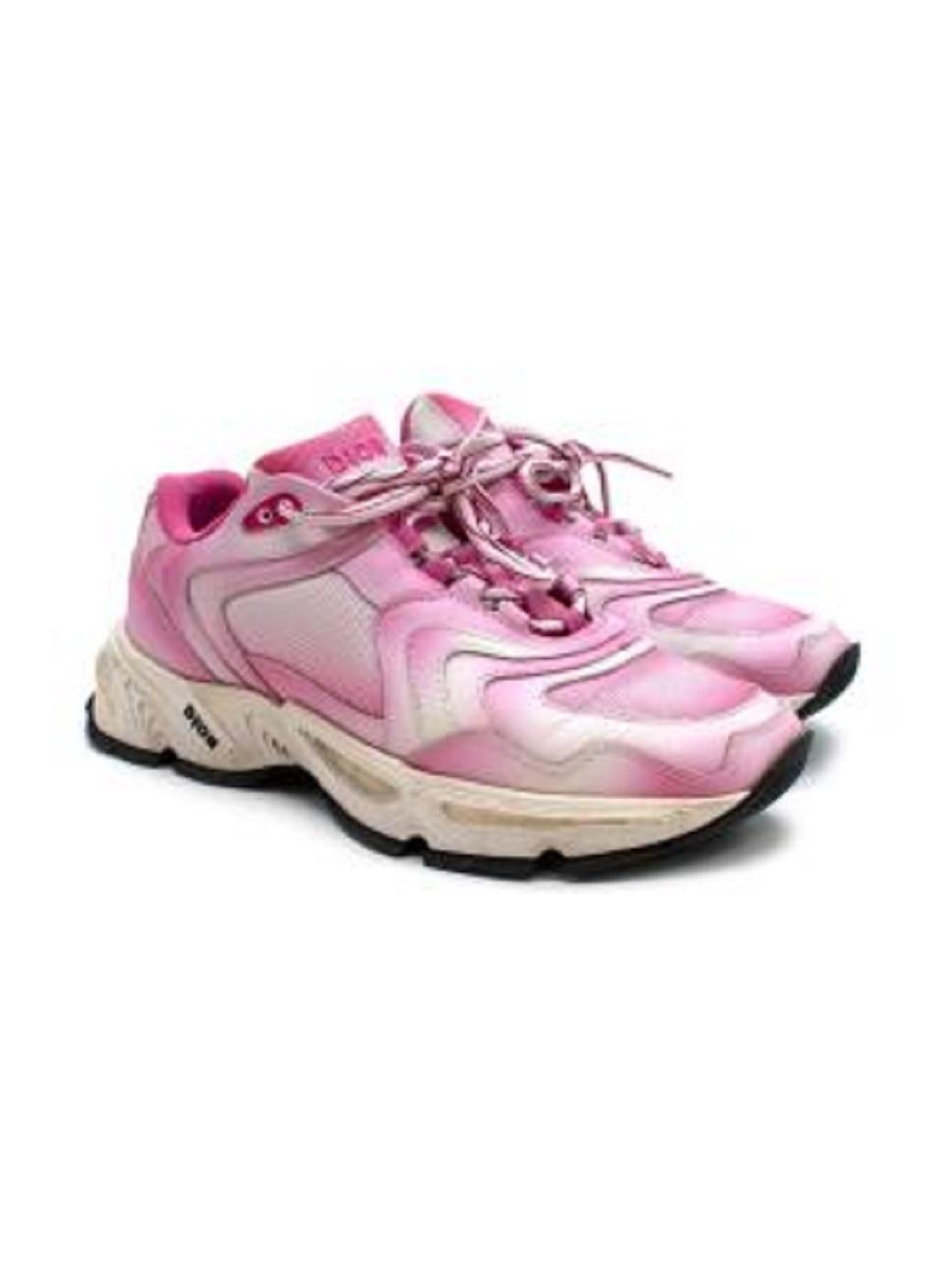 dior rose chaussure