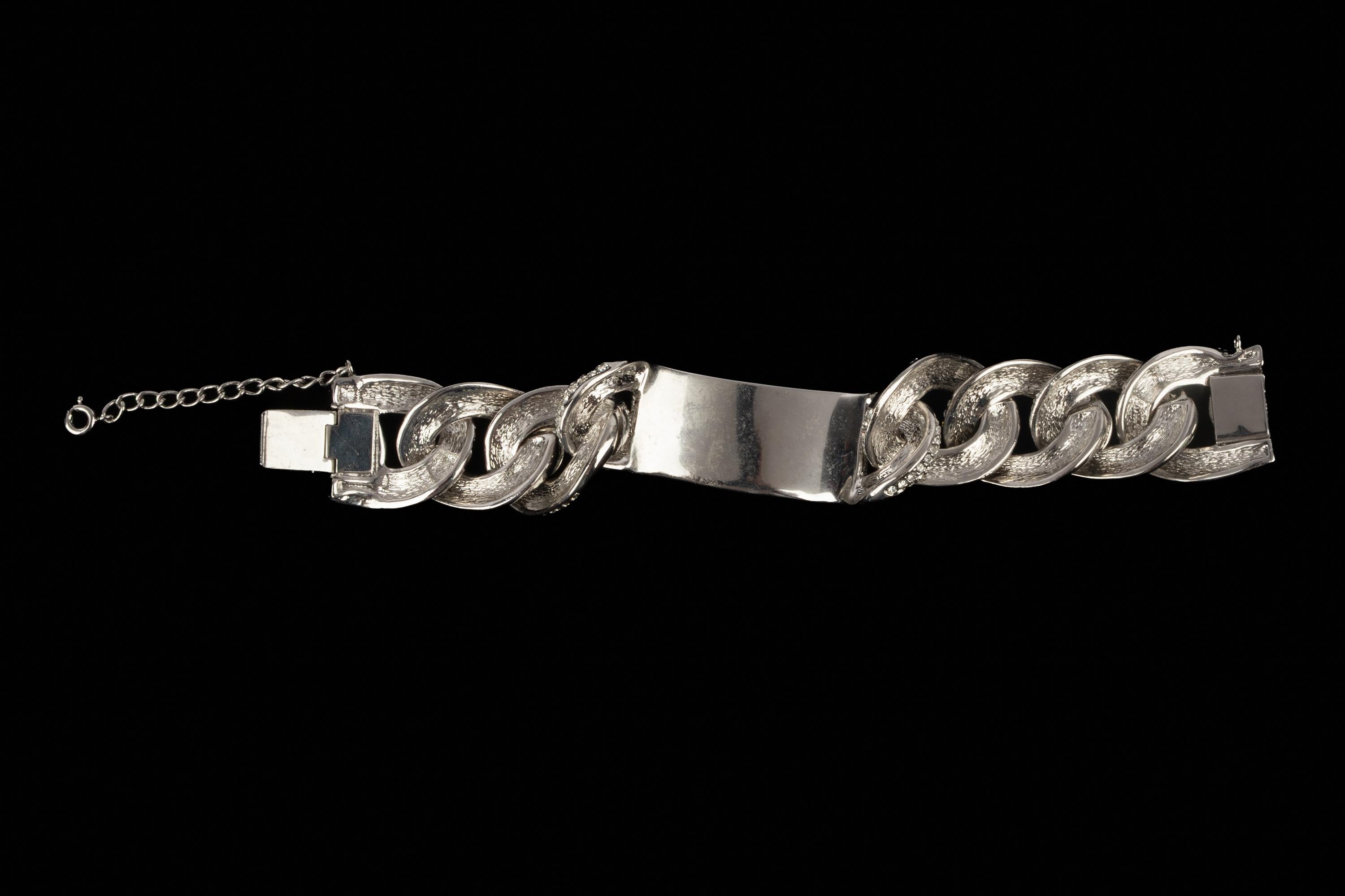 Women's Dior chain bracelet For Sale
