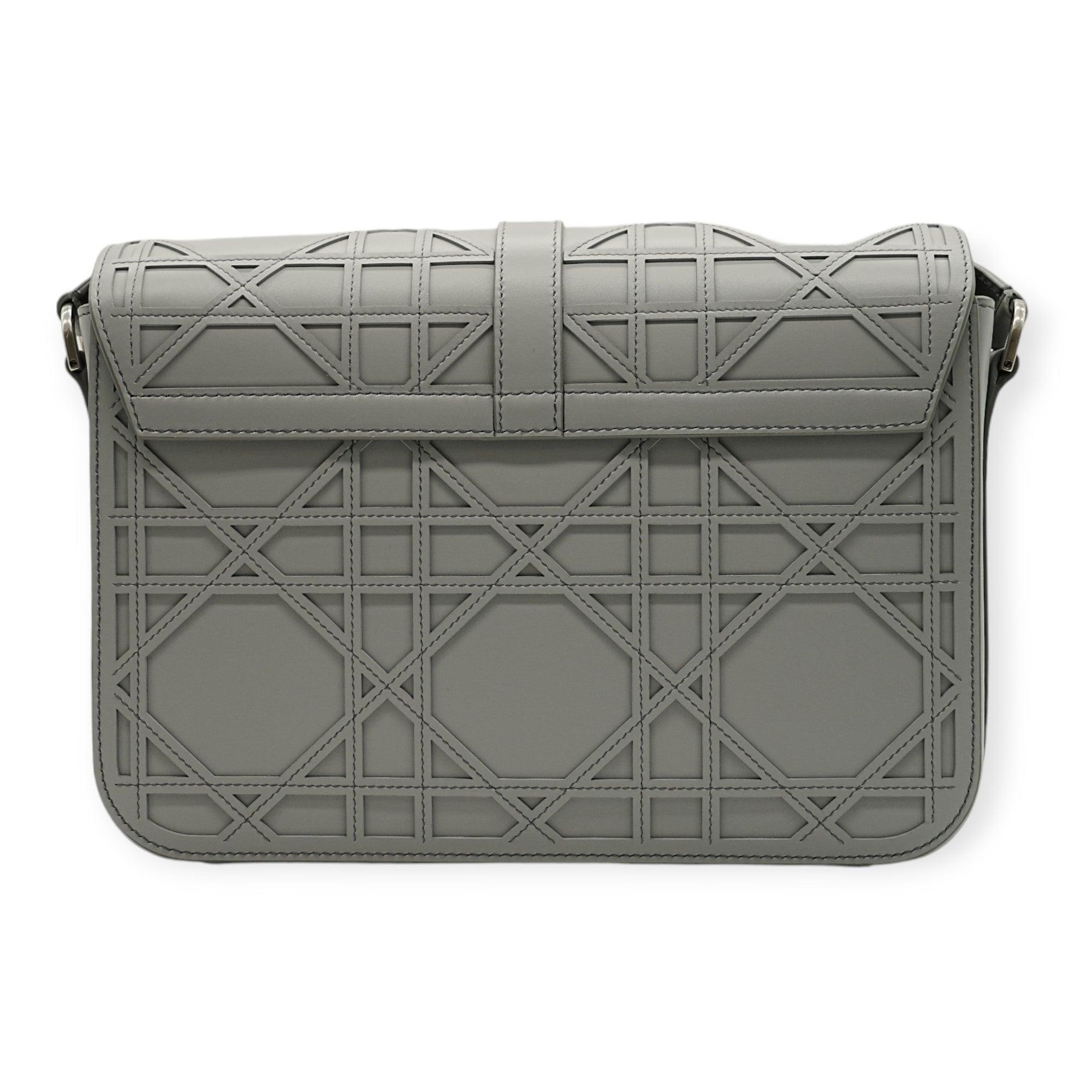 Gray Dior Charm Grey Shoulder Bag - '20s