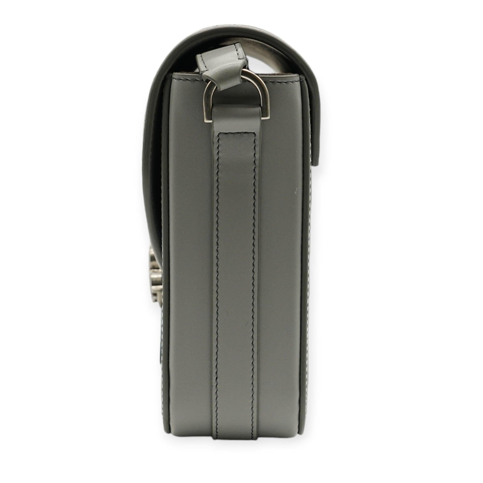 Women's Dior Charm Grey Shoulder Bag - '20s