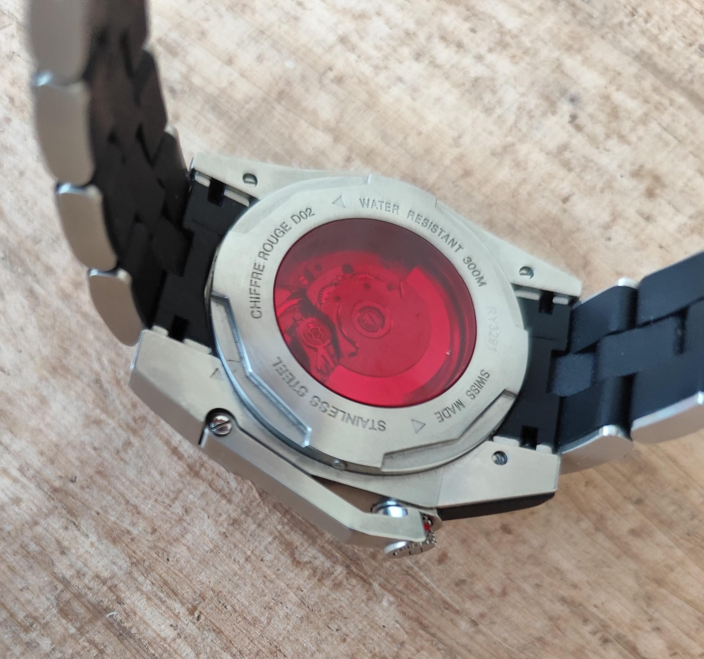 Orologio da uomo automatico subacqueo Dior Chiffre Rouge D02 Molto raro in vendita 6