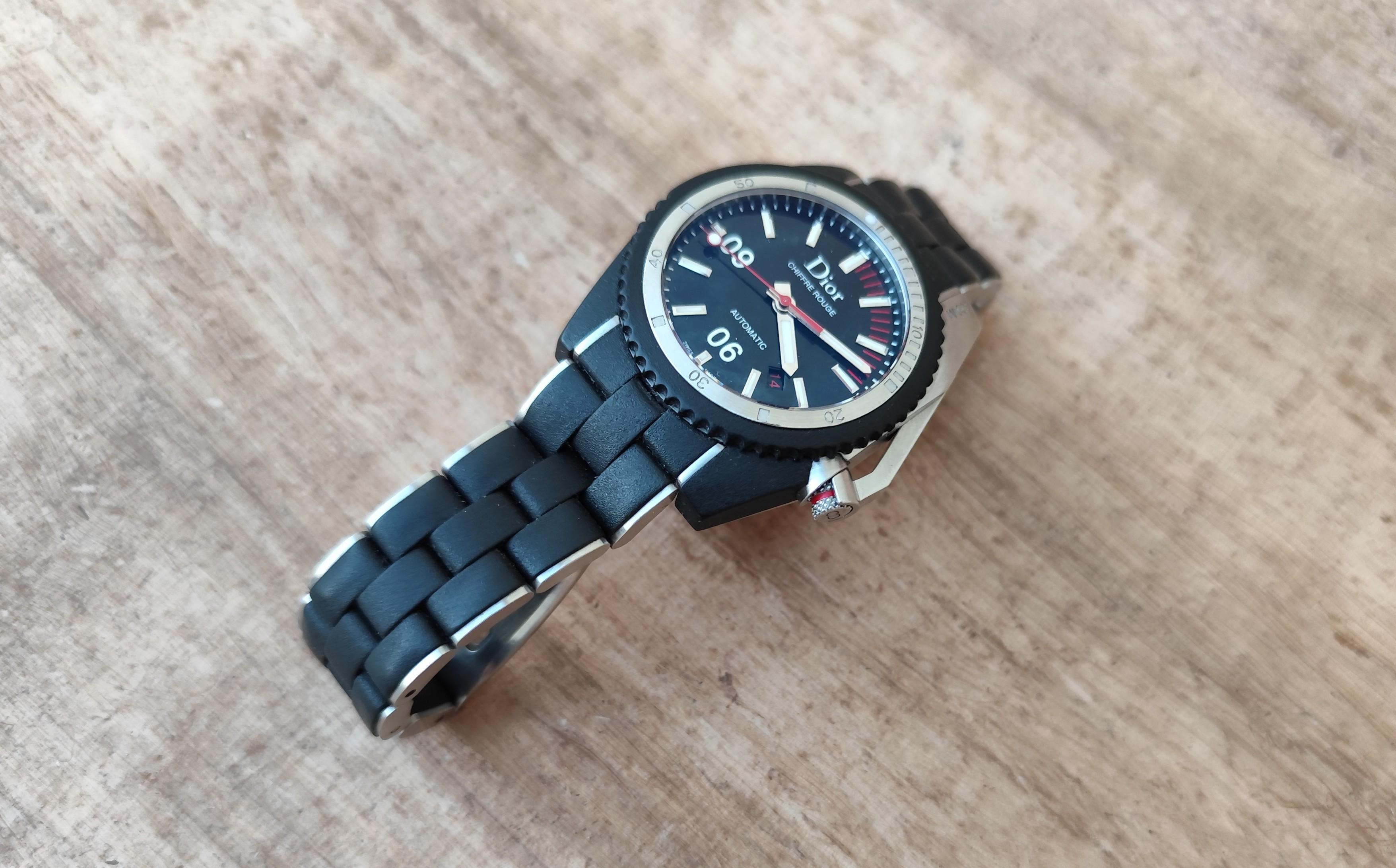 Uomo Orologio da uomo automatico subacqueo Dior Chiffre Rouge D02 Molto raro in vendita