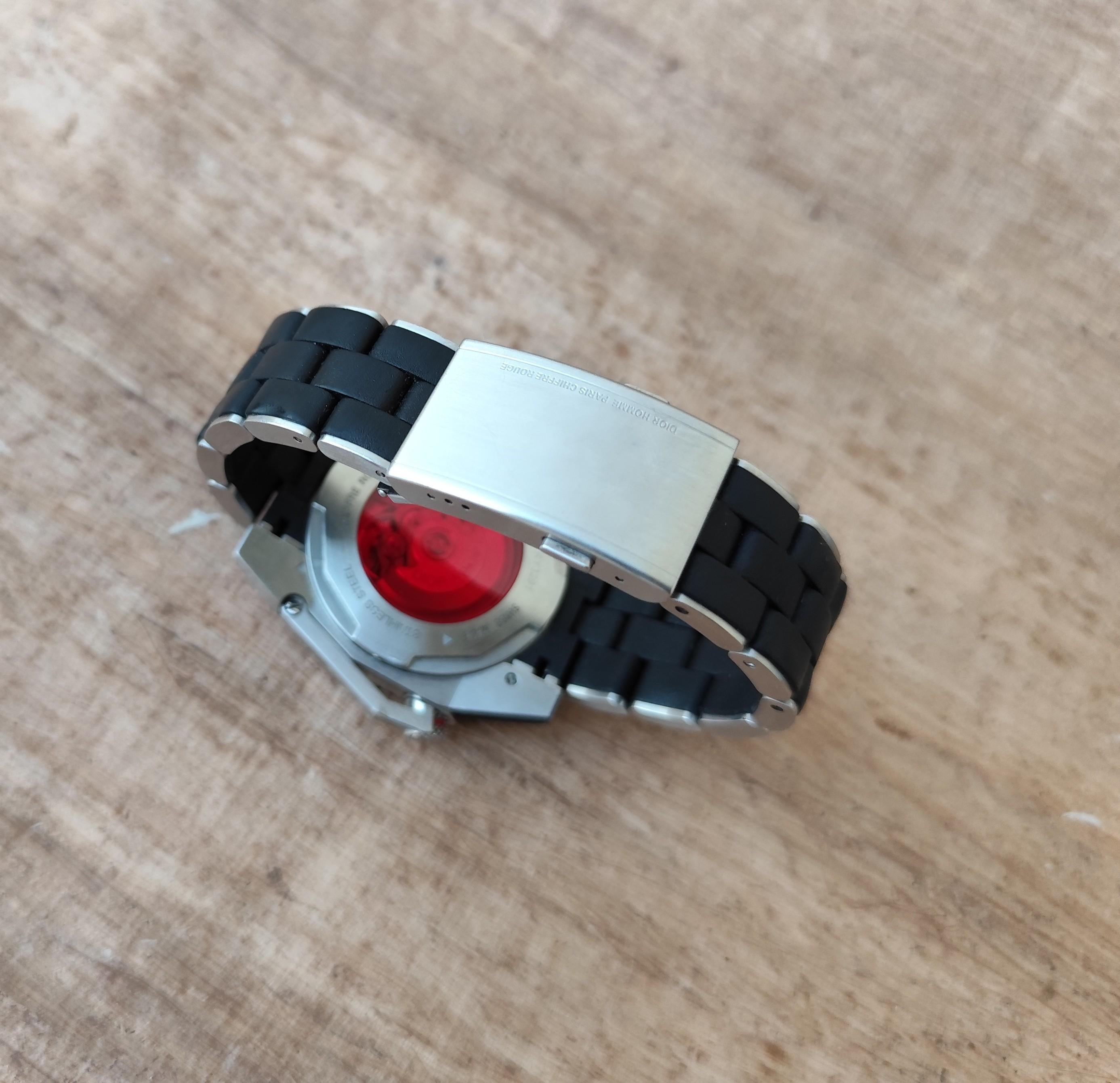 Orologio da uomo automatico subacqueo Dior Chiffre Rouge D02 Molto raro in vendita 5