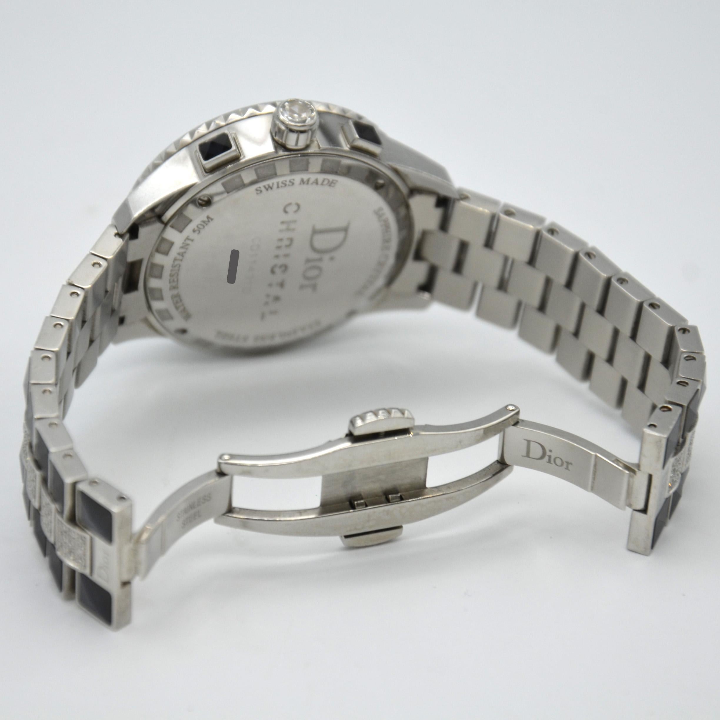 Dior Christal Uhr, Ref. CD11431D im Angebot 4