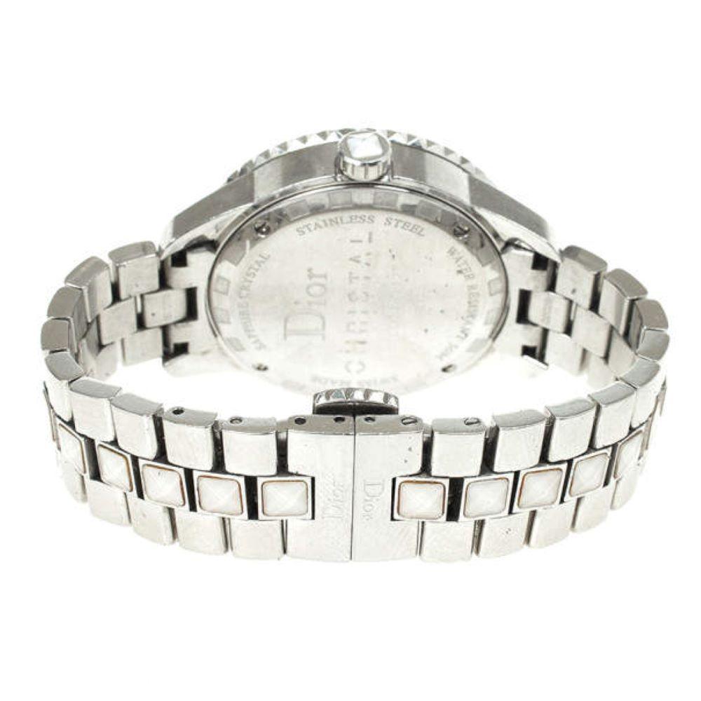 Contemporain Dior Christal Montre-bracelet pour femme 28,5 mm en vente