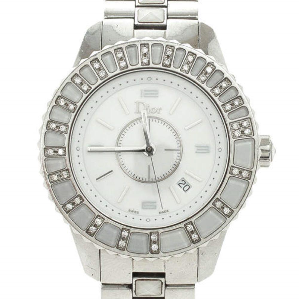 Women's Dior Christal Womens Wristwatch 28.5 MM For Sale