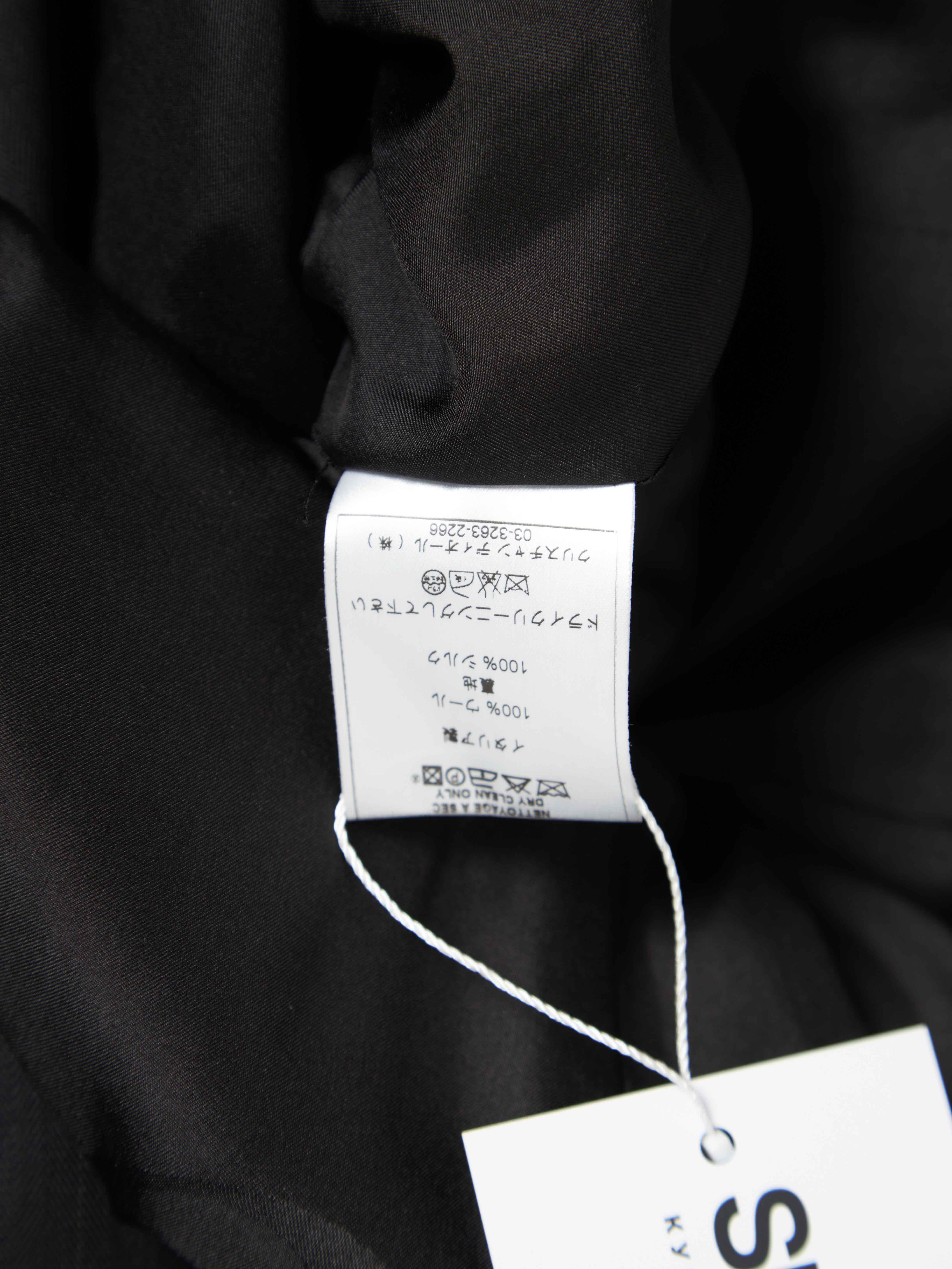 Dior Christian Dior Dark Gray Wool And Silk Blazer Jacket For Sale 1